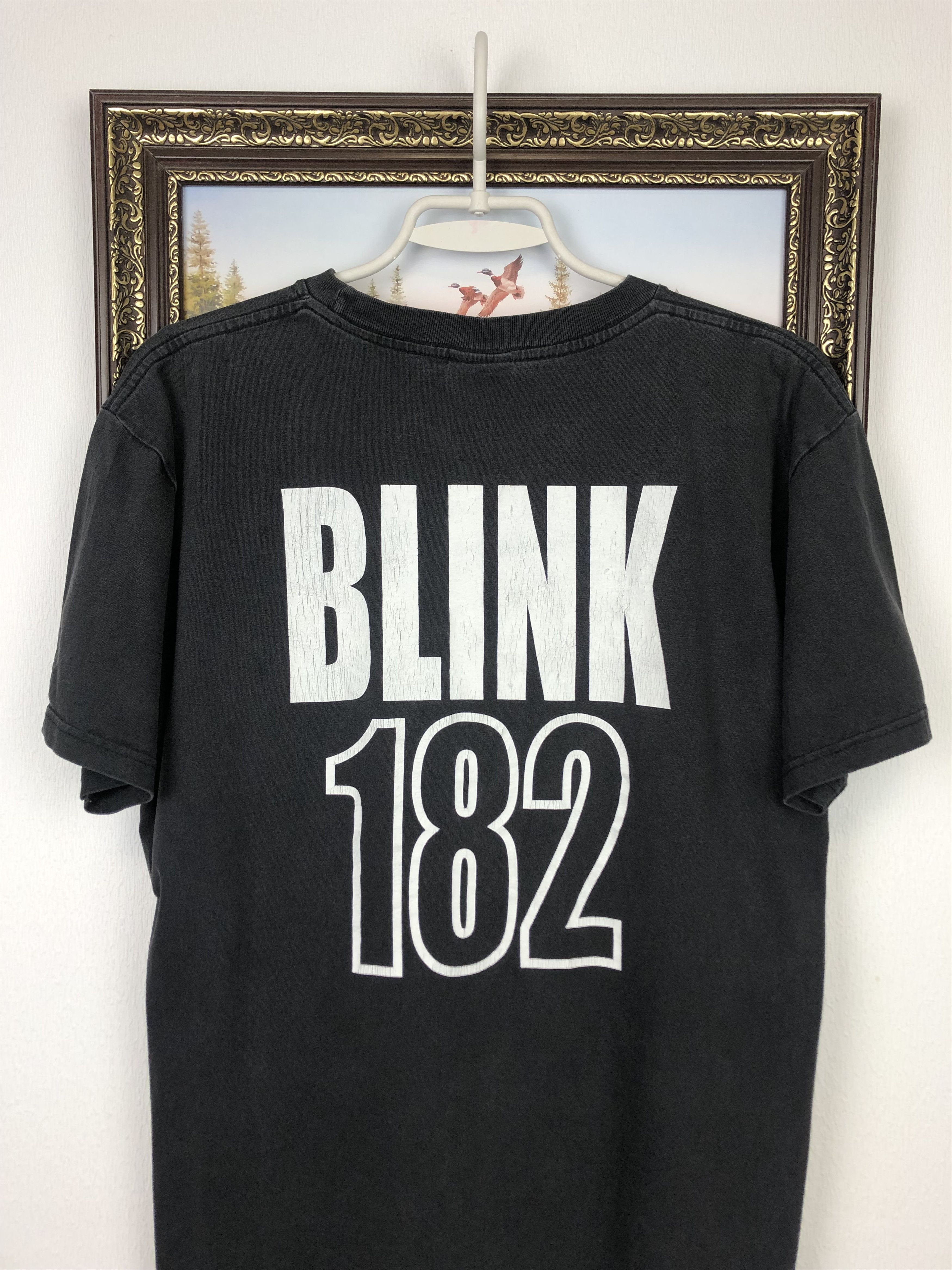 Band Tees Vintage Blink 182 Punk Band Shirt Tee Over Print Rare Hype Size US M / EU 48-50 / 2 - 7 Thumbnail