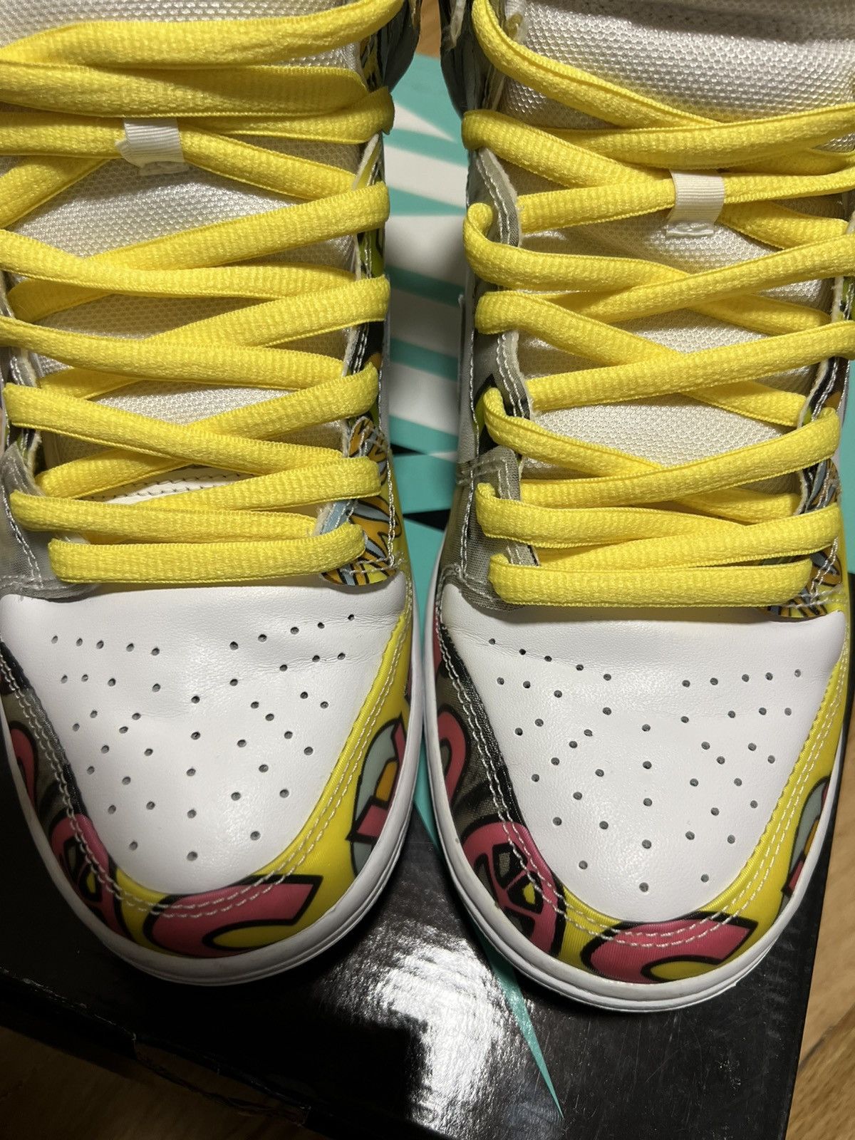 Nike Nike SB Dunk High “De La Soul” QS Size 8.5 Size US 8.5 / EU 41-42 - 4 Thumbnail
