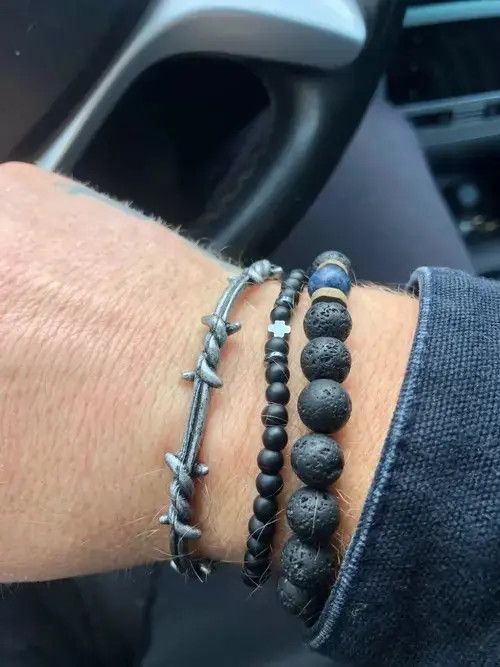 Other Silver Color Thorns Bangle Bracelet Size ONE SIZE - 3 Thumbnail