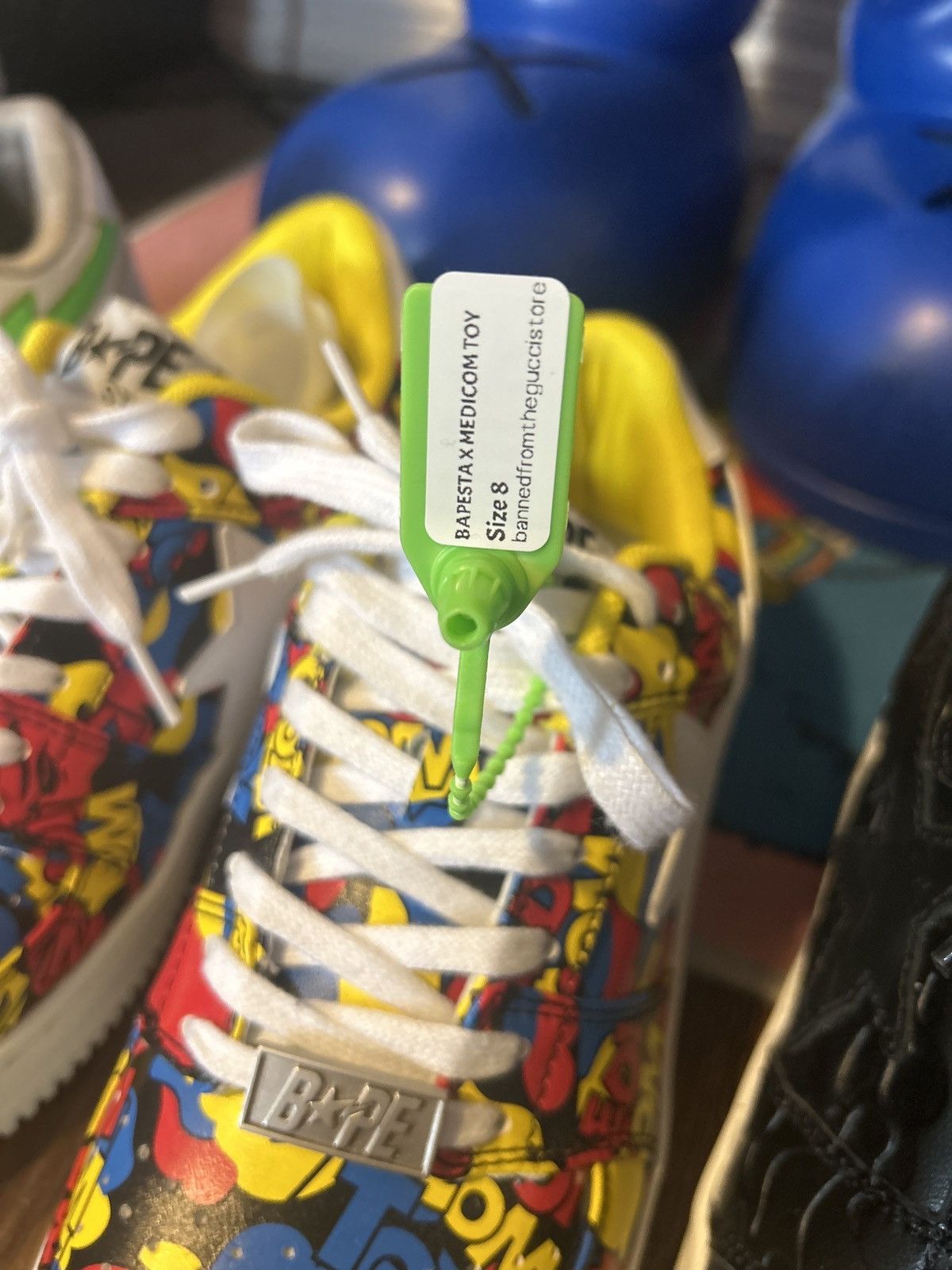 Bape Bapesta X medicomtoy 2020 Size US 8 / EU 41 - 11 Thumbnail