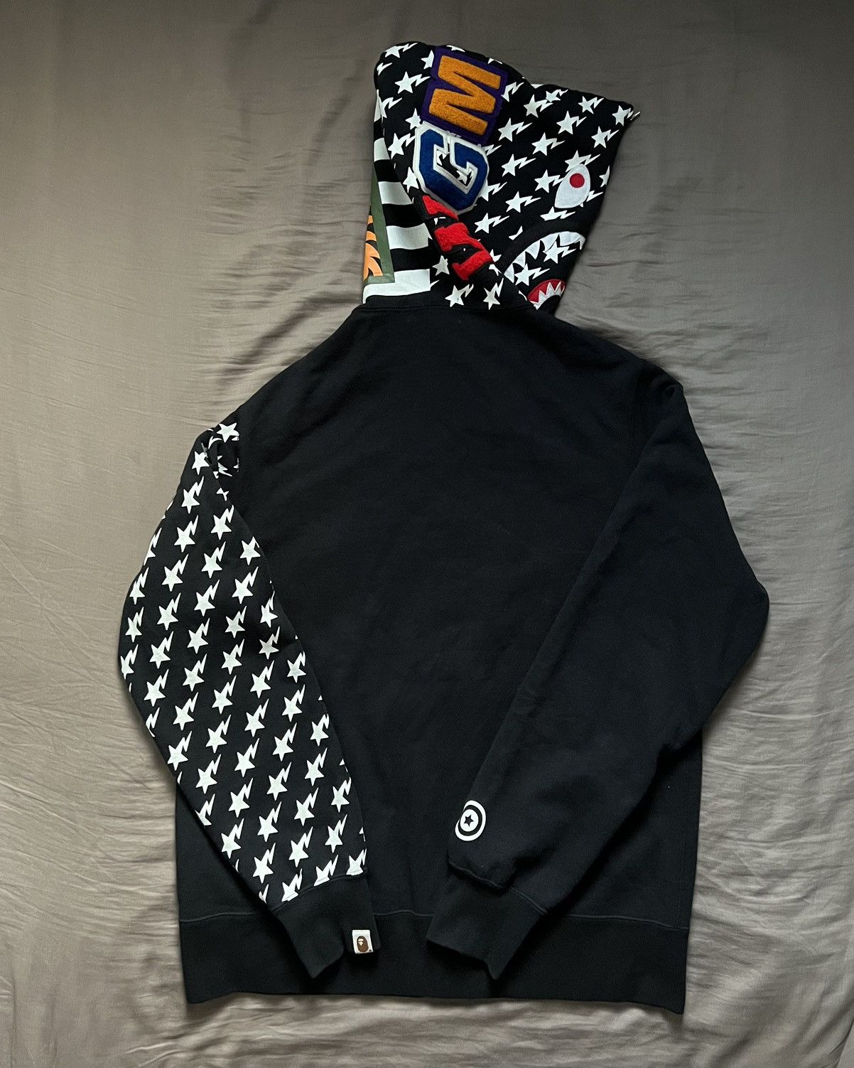 Bape Sta Shark Full Zip Hoodie Size US XL / EU 56 / 4 - 3 Thumbnail