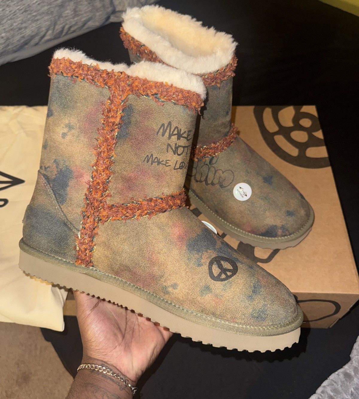 HMDD HMDD Graffiti Boot Size US 11 / EU 44 - 4 Thumbnail