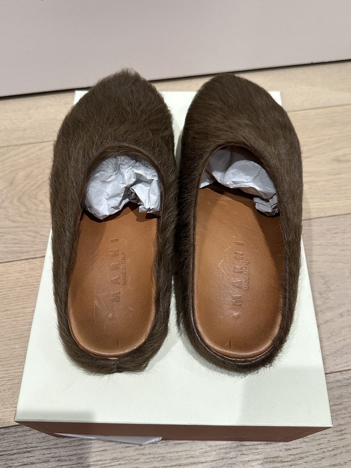Marni Marni Brown Fussbett Sabot Slip On Size US 9 / EU 42 - 3 Thumbnail