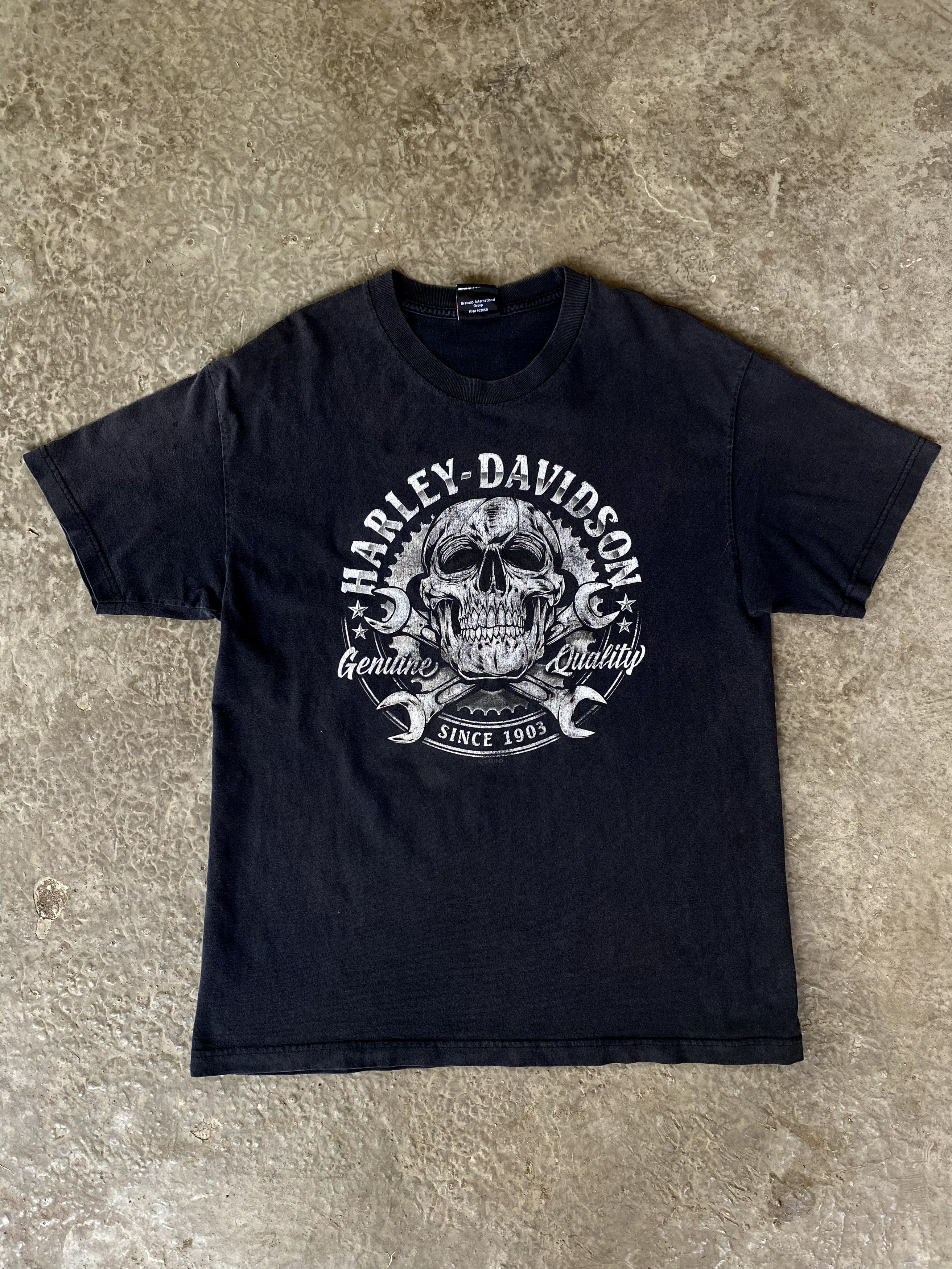 Harley Davidson Harley Davidson Skull Mens Large T-Shirt Black Since 1903 Size US L / EU 52-54 / 3 - 2 Thumbnail