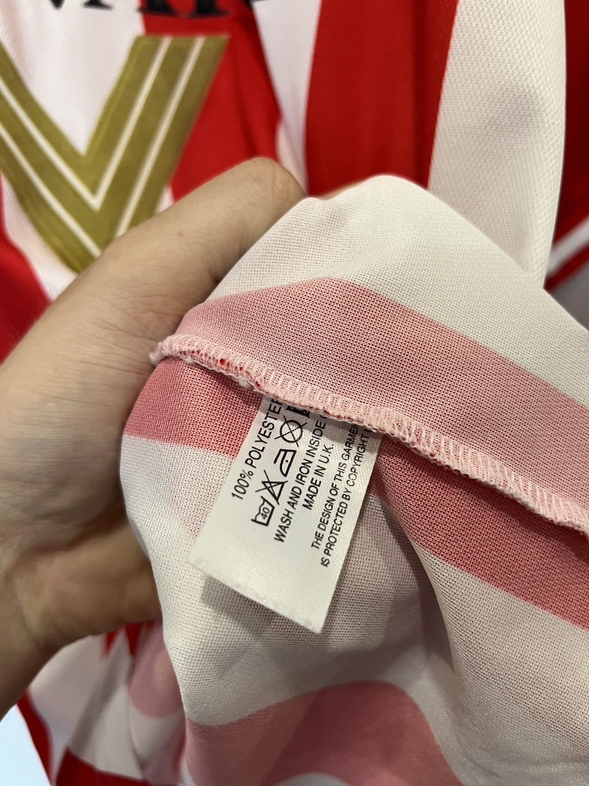 Asics Vintage Asics Sunderland 1999 2000 Home Shirt Soccer Jersey Size US L / EU 52-54 / 3 - 5 Thumbnail
