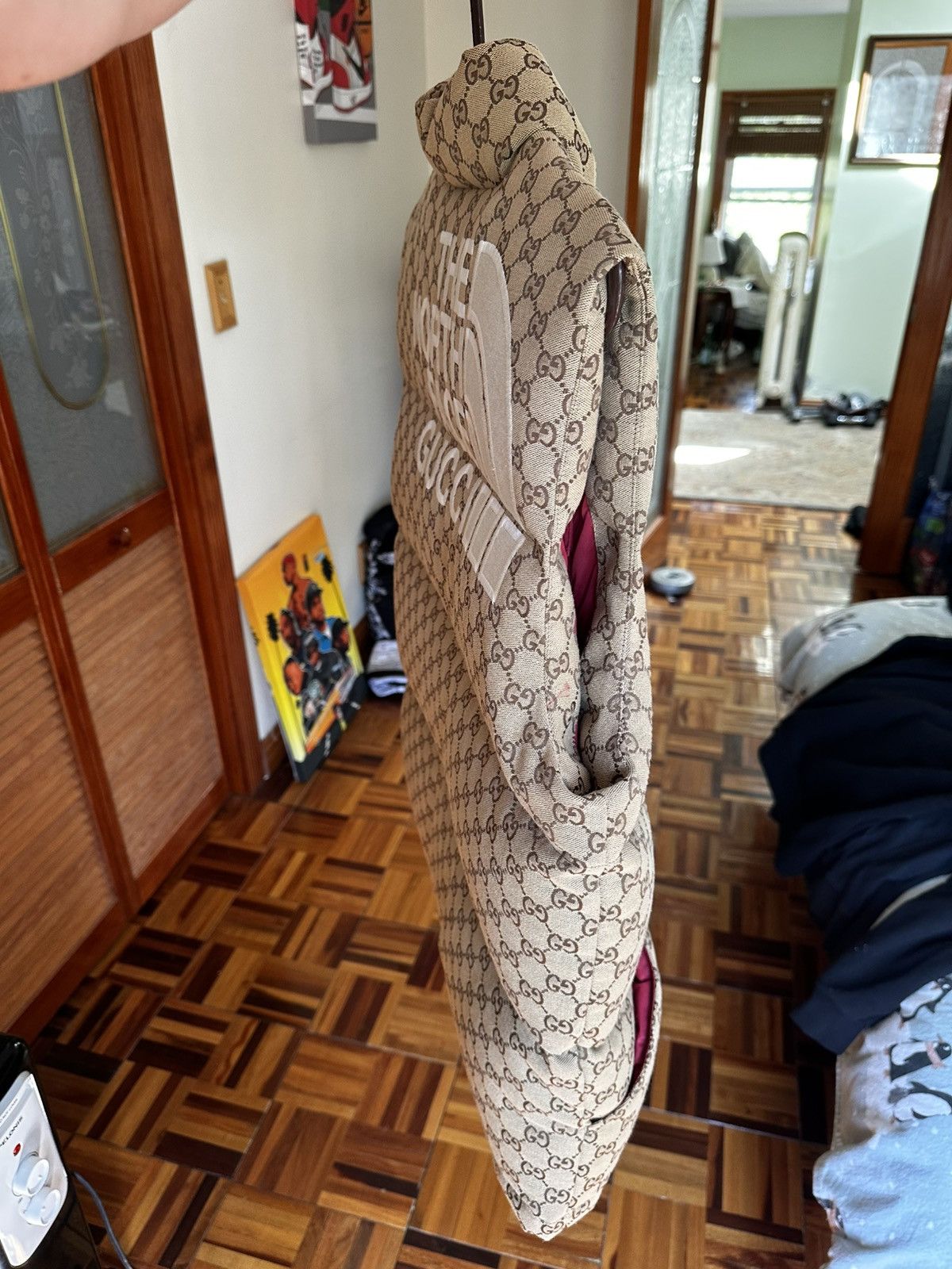 Gucci × The North Face Gucci x The North Face GG Monogram Down Vest Beige Size US M / EU 48-50 / 2 - 5 Thumbnail
