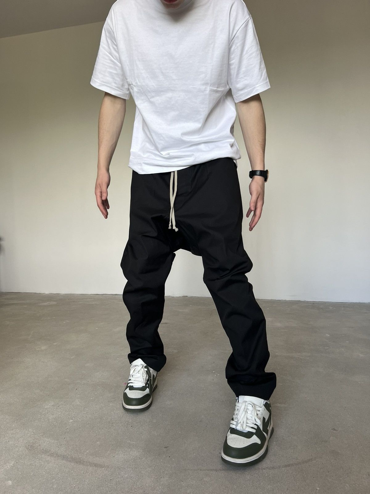 Rick Owens SS24 LIDO RICK OWENS BLACK PANTS Size US 38 / EU 54 - 16 Thumbnail