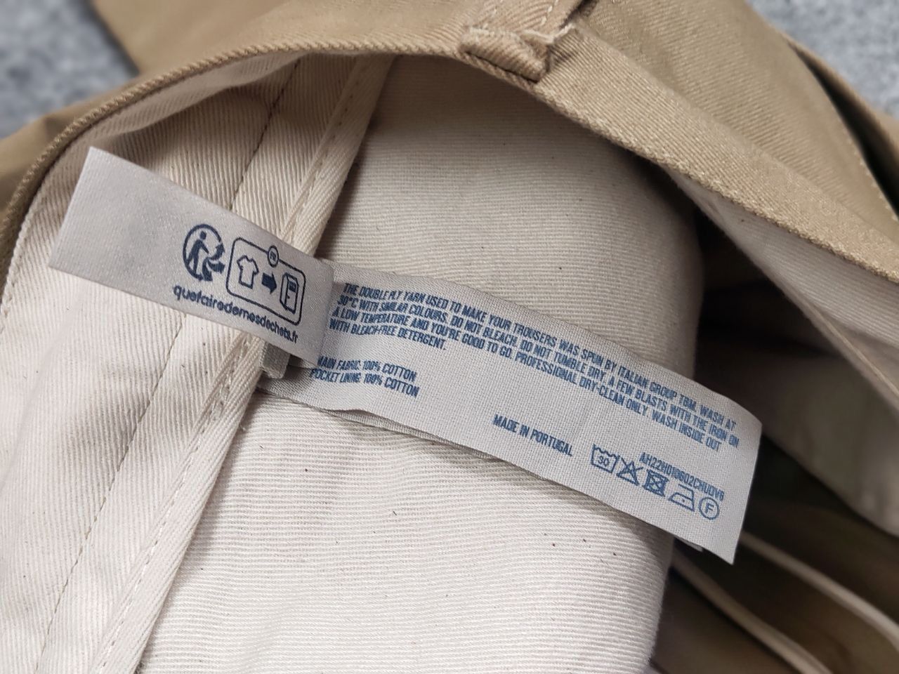 Asphalt Asphalte chino classic trousers Cotton Pants Japan Design Size US 36 / EU 52 - 16 Thumbnail