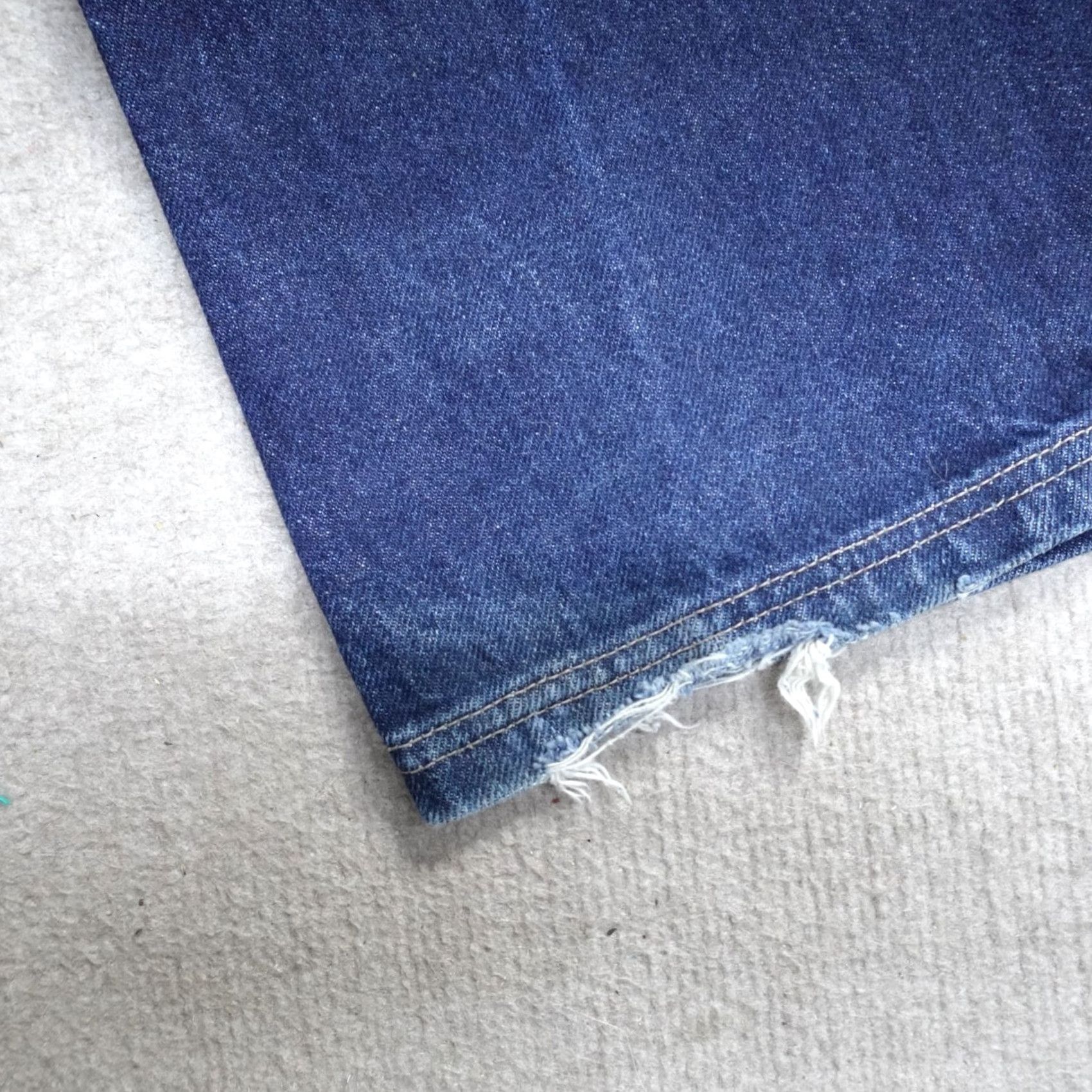 Ecko Unltd. VINTAGE Ecko Jeans 36 x 33 Blue Solid Embroidered 5 Pocket Mens Y2K Baggy 2000 Size US 36 / EU 52 - 2 Thumbnail