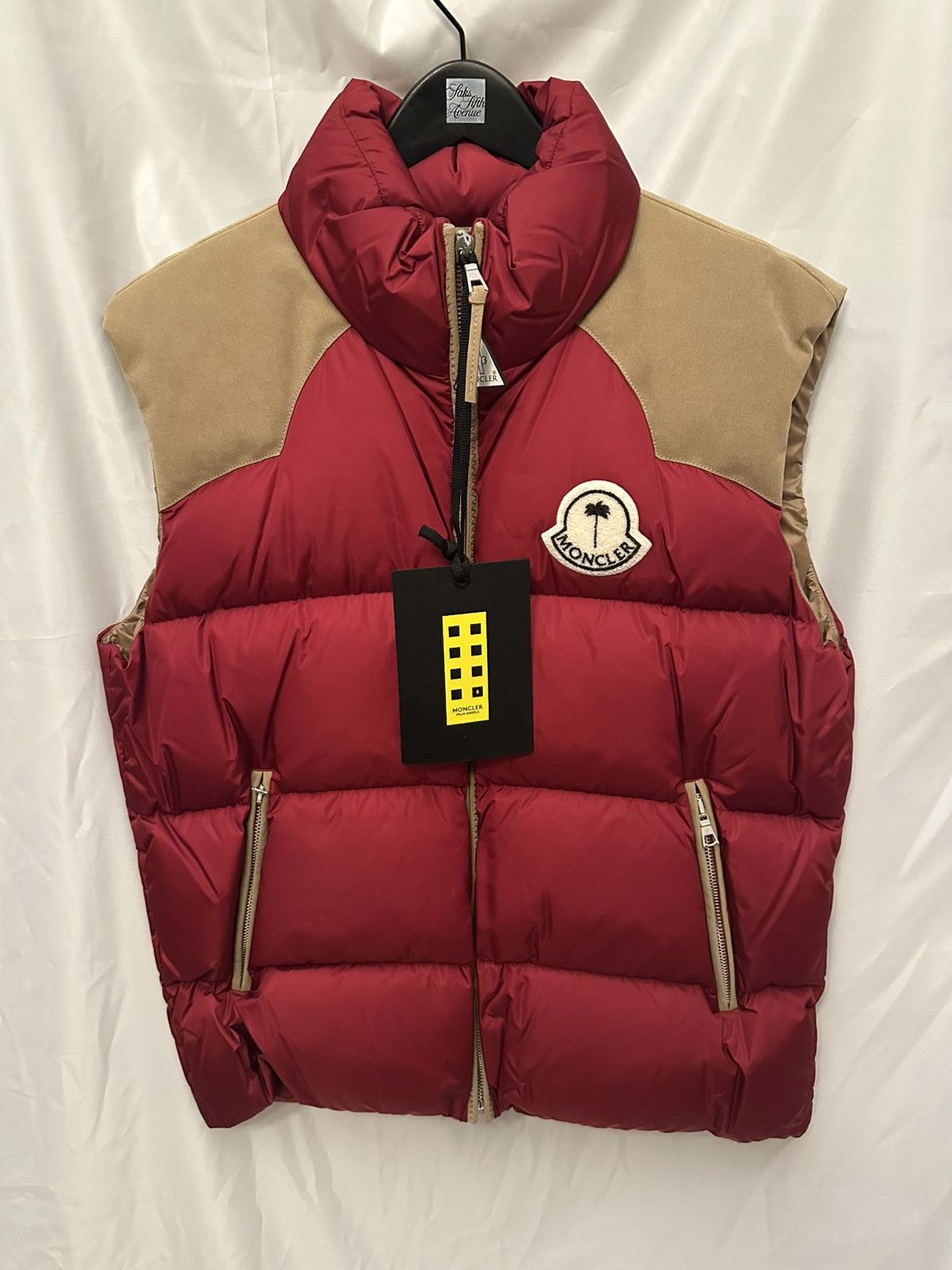 Moncler × Palm Angels Kamakou Puffer Vest Moncler x Palm Angels Size US XL / EU 56 / 4 - 13 Thumbnail