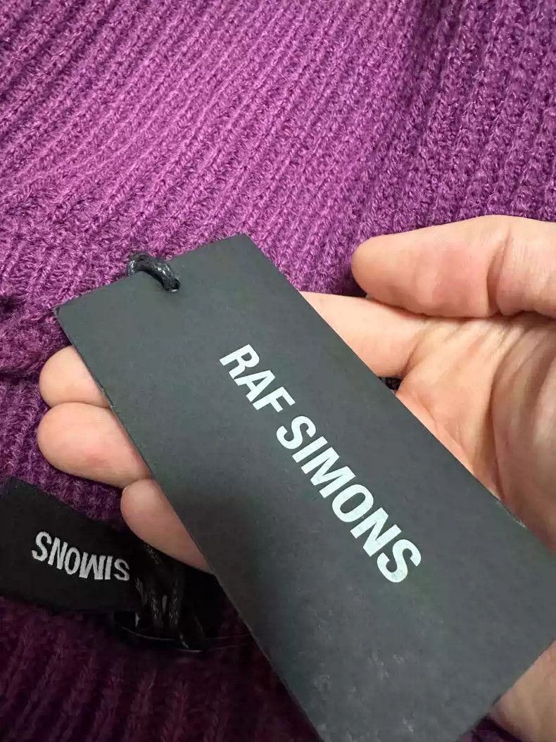 Raf Simons Raf Simons Raf Simons FW16 "B" distressed sweater-2507 Size US L / EU 52-54 / 3 - 4 Thumbnail