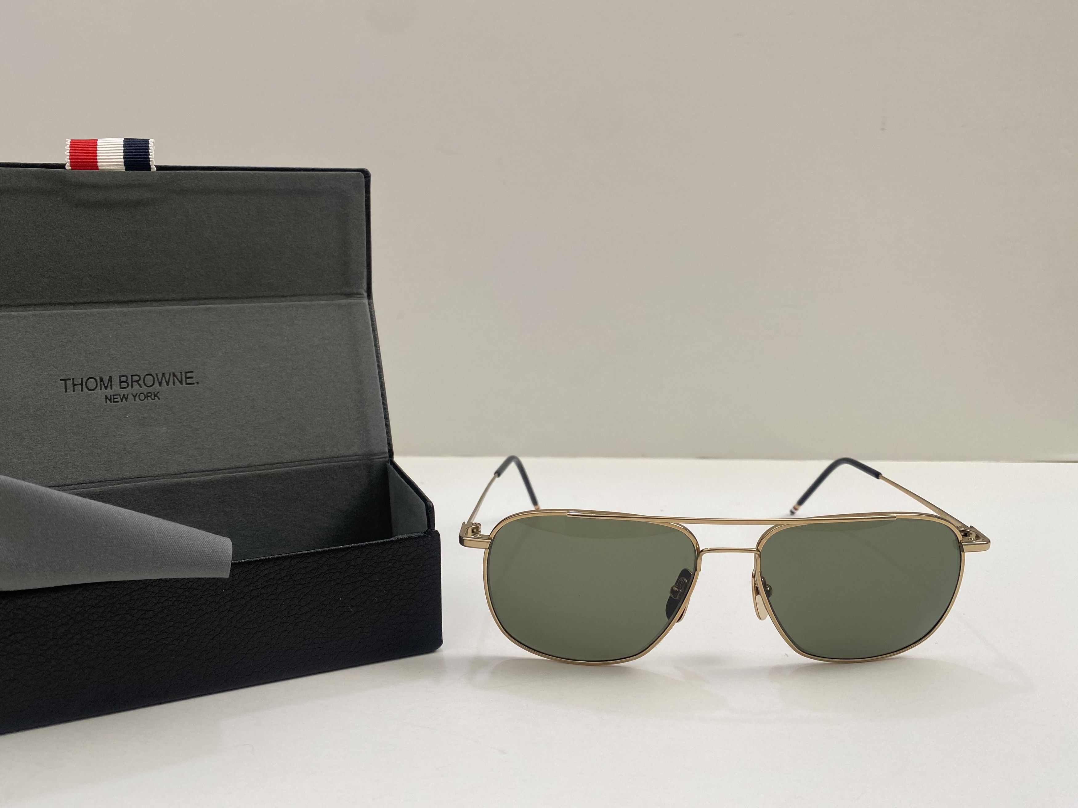 Thom Browne Aviator Style Sunglasses Size ONE SIZE - 6 Thumbnail