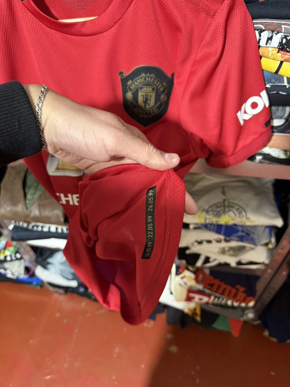 Adidas Adidas Manchester United 2019 2020 Home Soccer Jersey Size US S / EU 44-46 / 1 - 5 Thumbnail