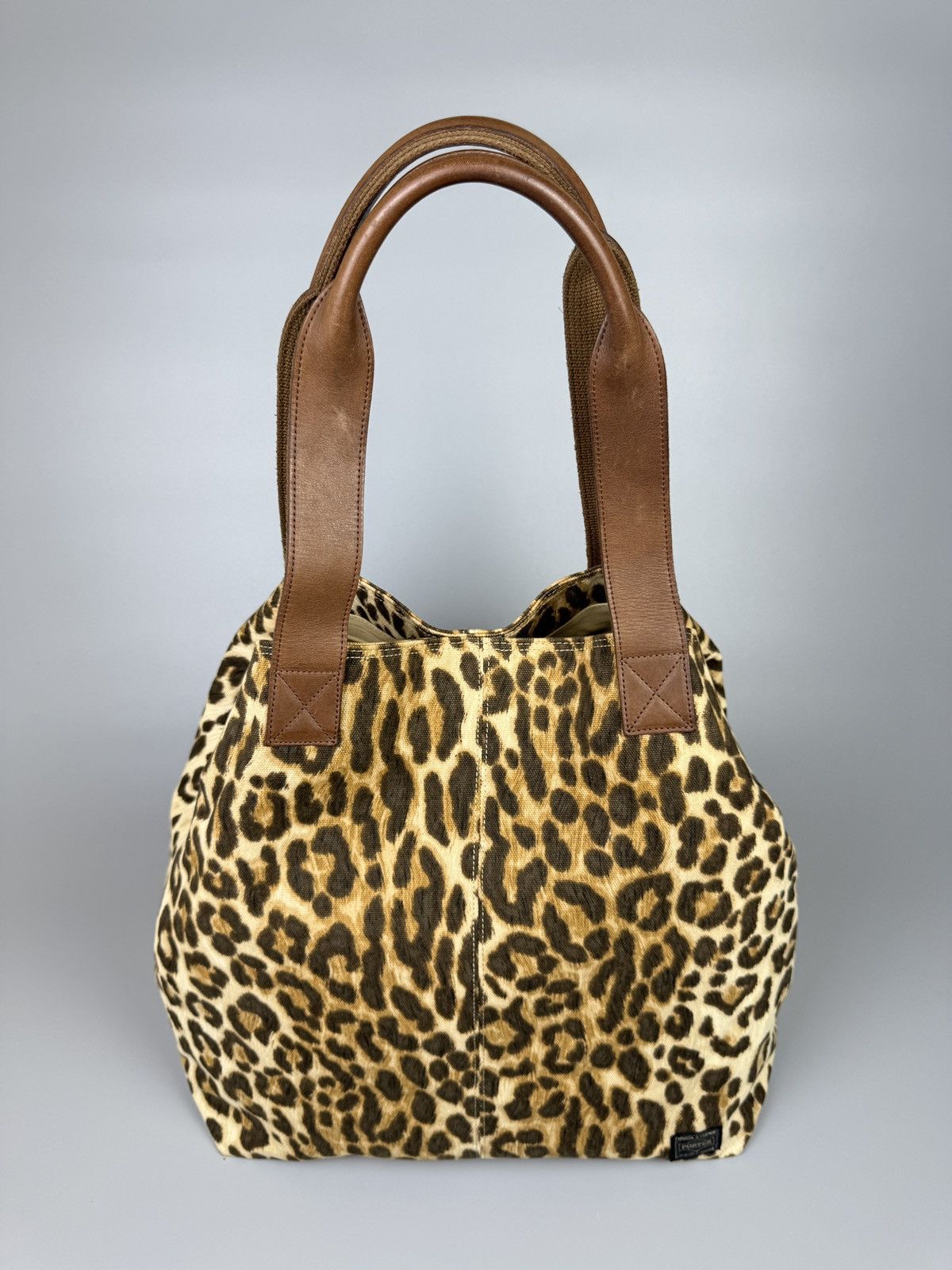 Head Porter Head Porter - Rare Leopard XL Tote Bag Size ONE SIZE - 1 Thumbnail