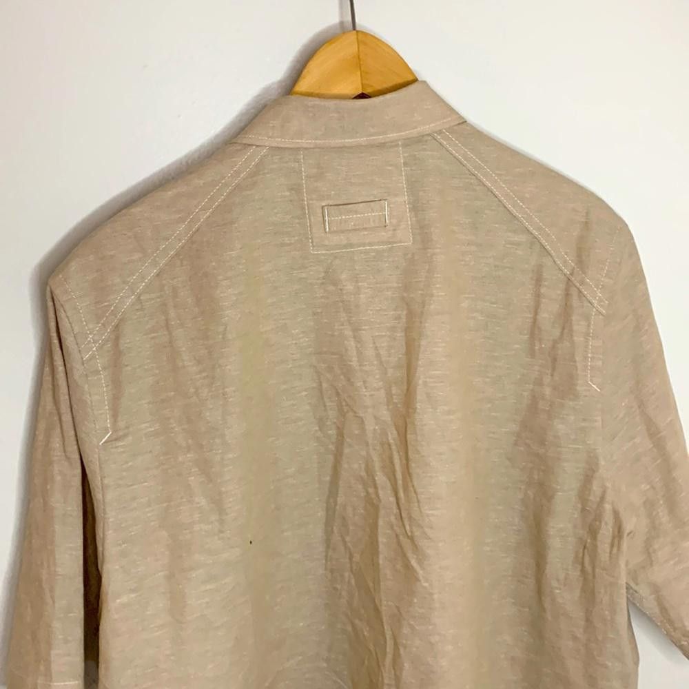 Designer G-Star RAW - Reg Fit Boxy Shirt- Large -77% Cotton 23% Linen Size US L / EU 52-54 / 3 - 5 Thumbnail