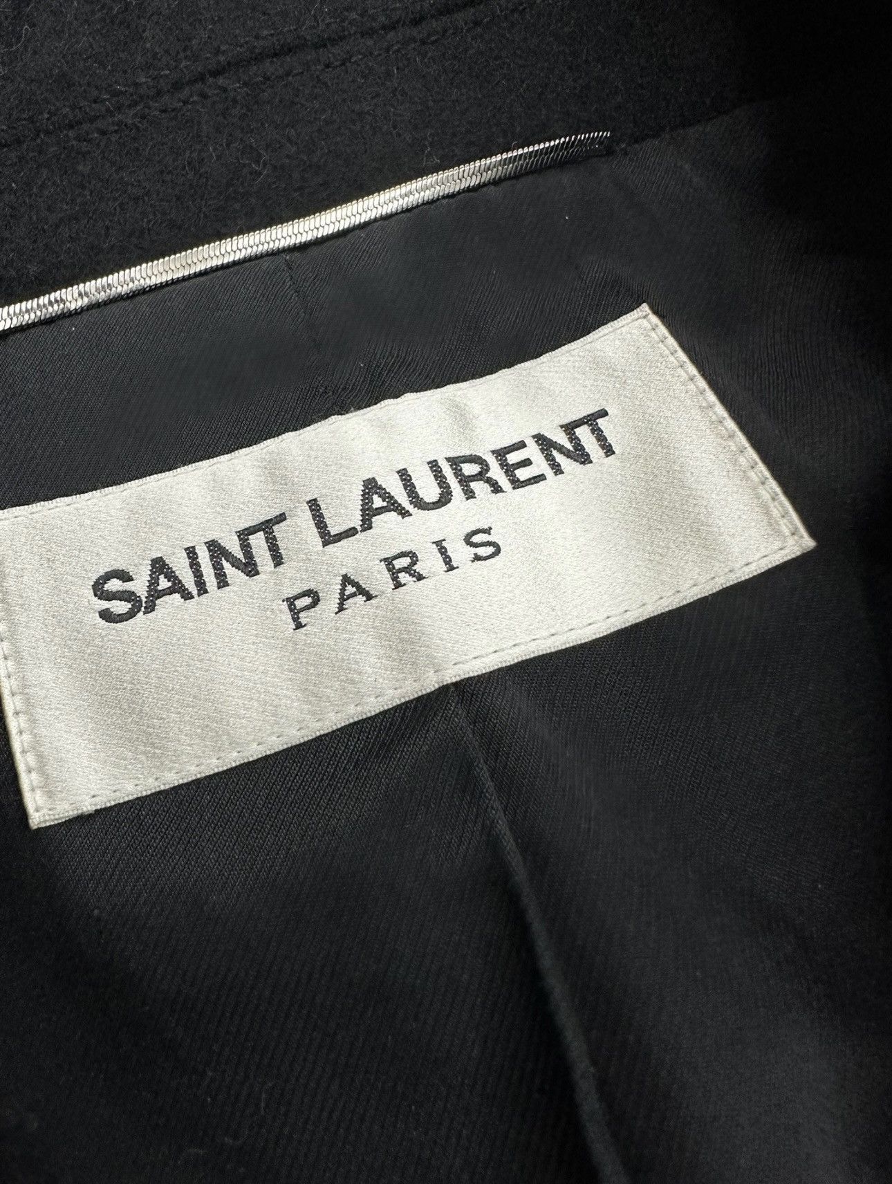 Saint Laurent Paris Saint Laurent FW14 Oversized Wool Coat Size US M / EU 48-50 / 2 - 4 Thumbnail