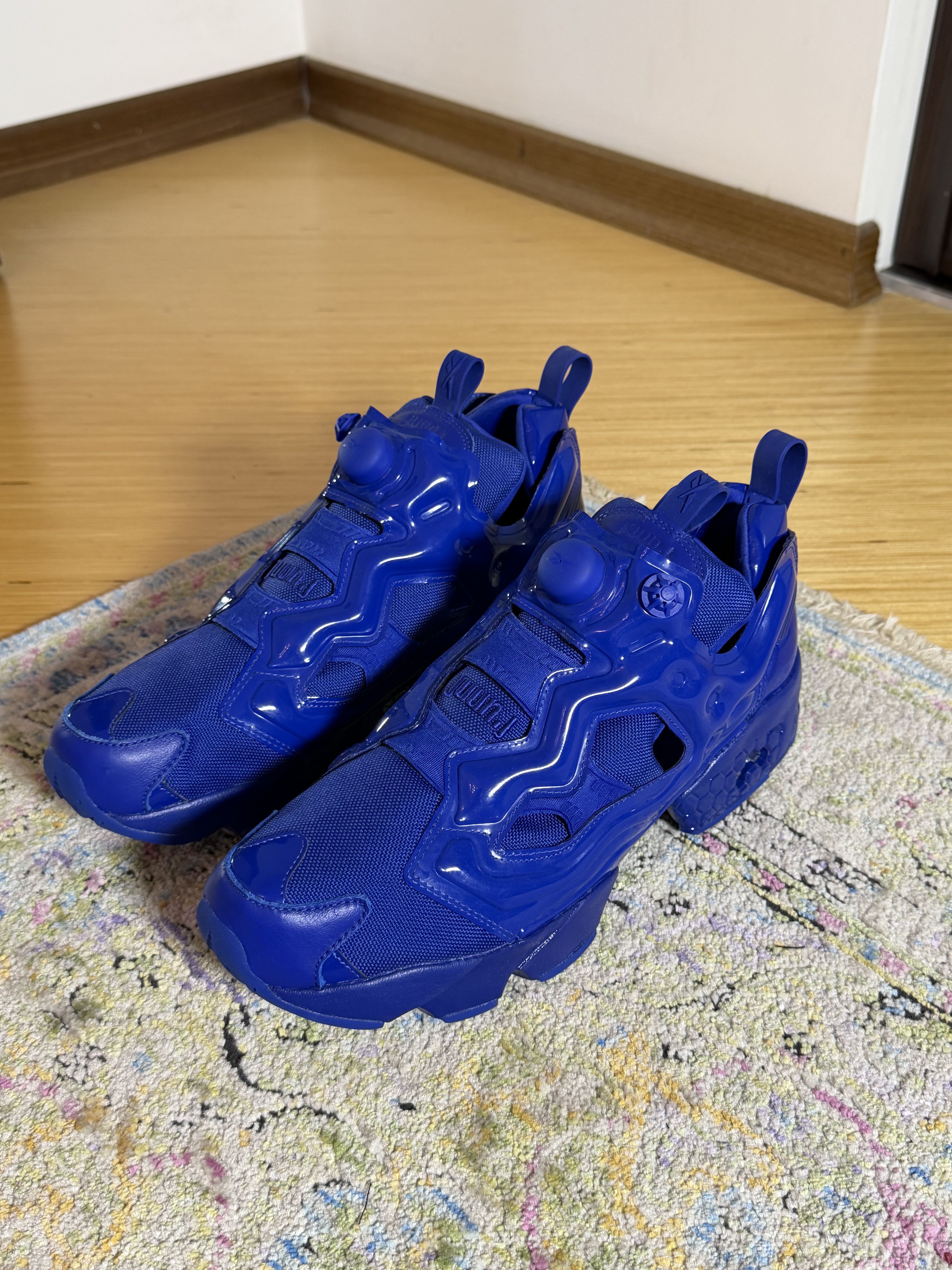 Juun.J × Reebok Juun.J Blue Reebok Edition Instapump Fury OG Sneakers Size US 12 / EU 45 - 9 Thumbnail