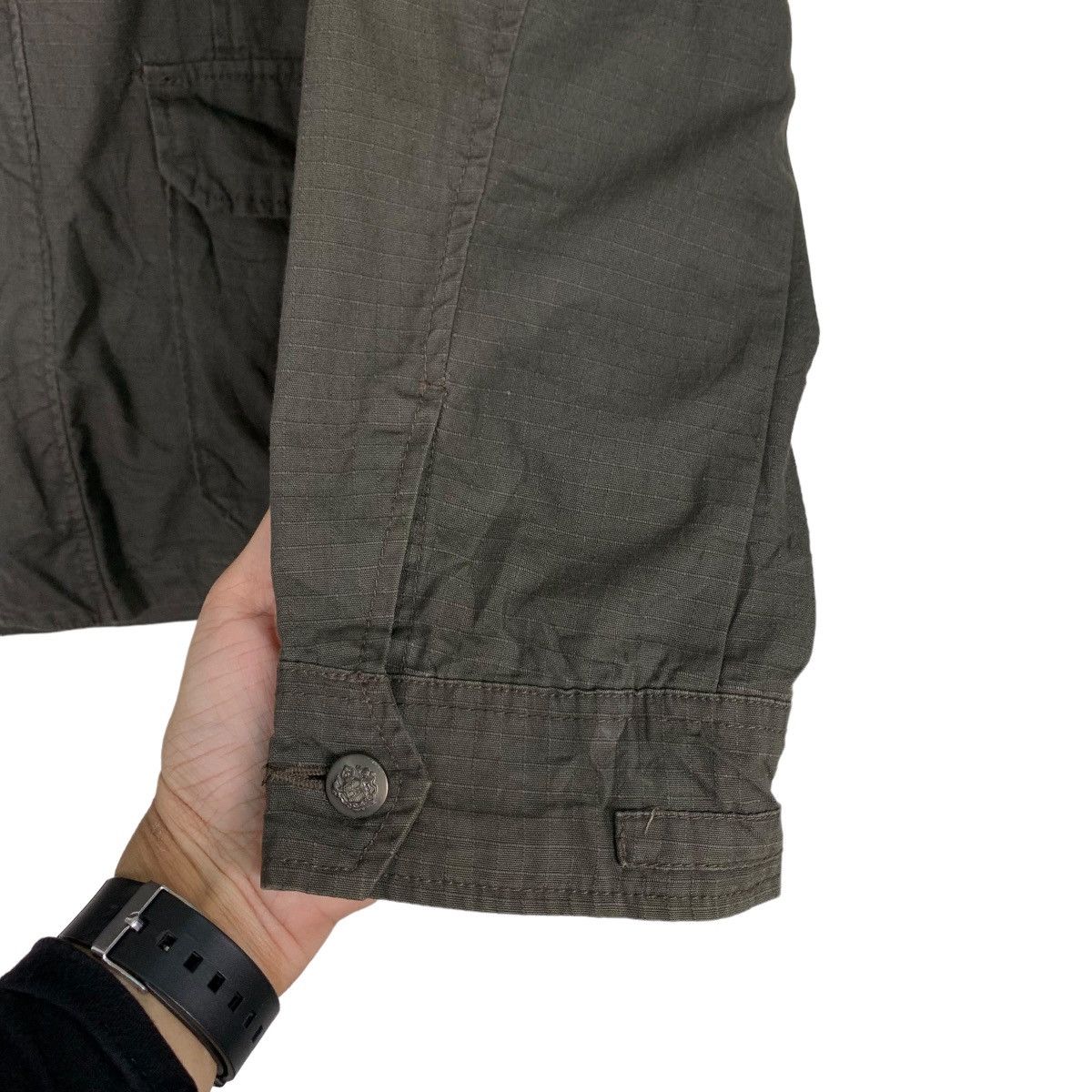 Japanese Brand CENTER CLEASE Combat Tactical Hooded Jacket #0487-C22 Size US M / EU 48-50 / 2 - 11 Thumbnail