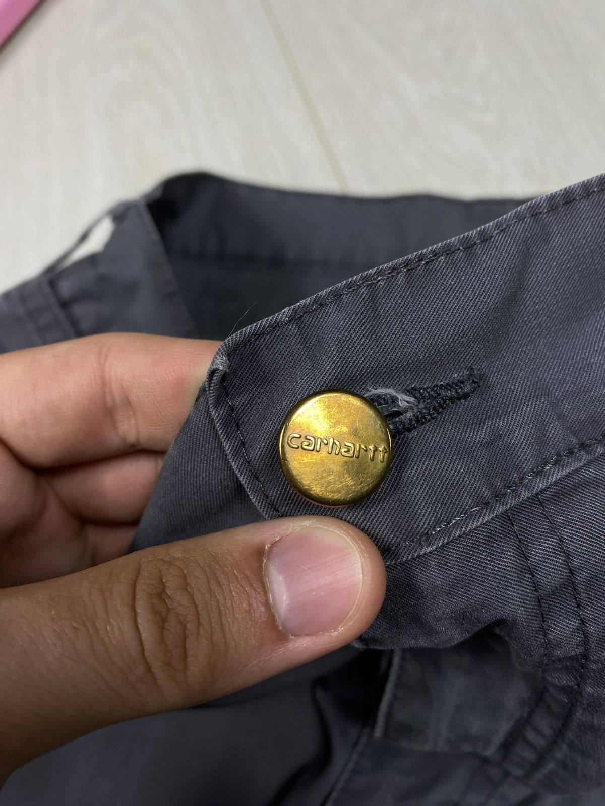 Carhartt × Vintage CARHARTT Simple Pant Work Size US 35 - 5 Thumbnail