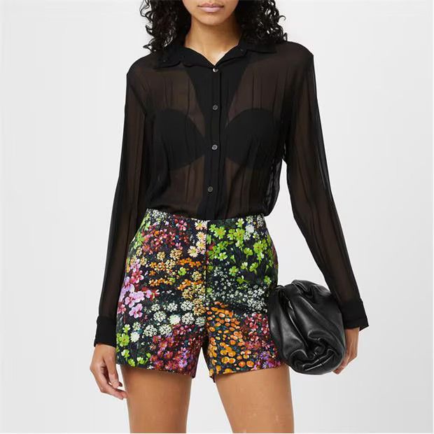 Dries Van Noten o1g2r1mq1024 Shirt in Black Size M / US 6-8 / IT 42-44 - 4 Thumbnail