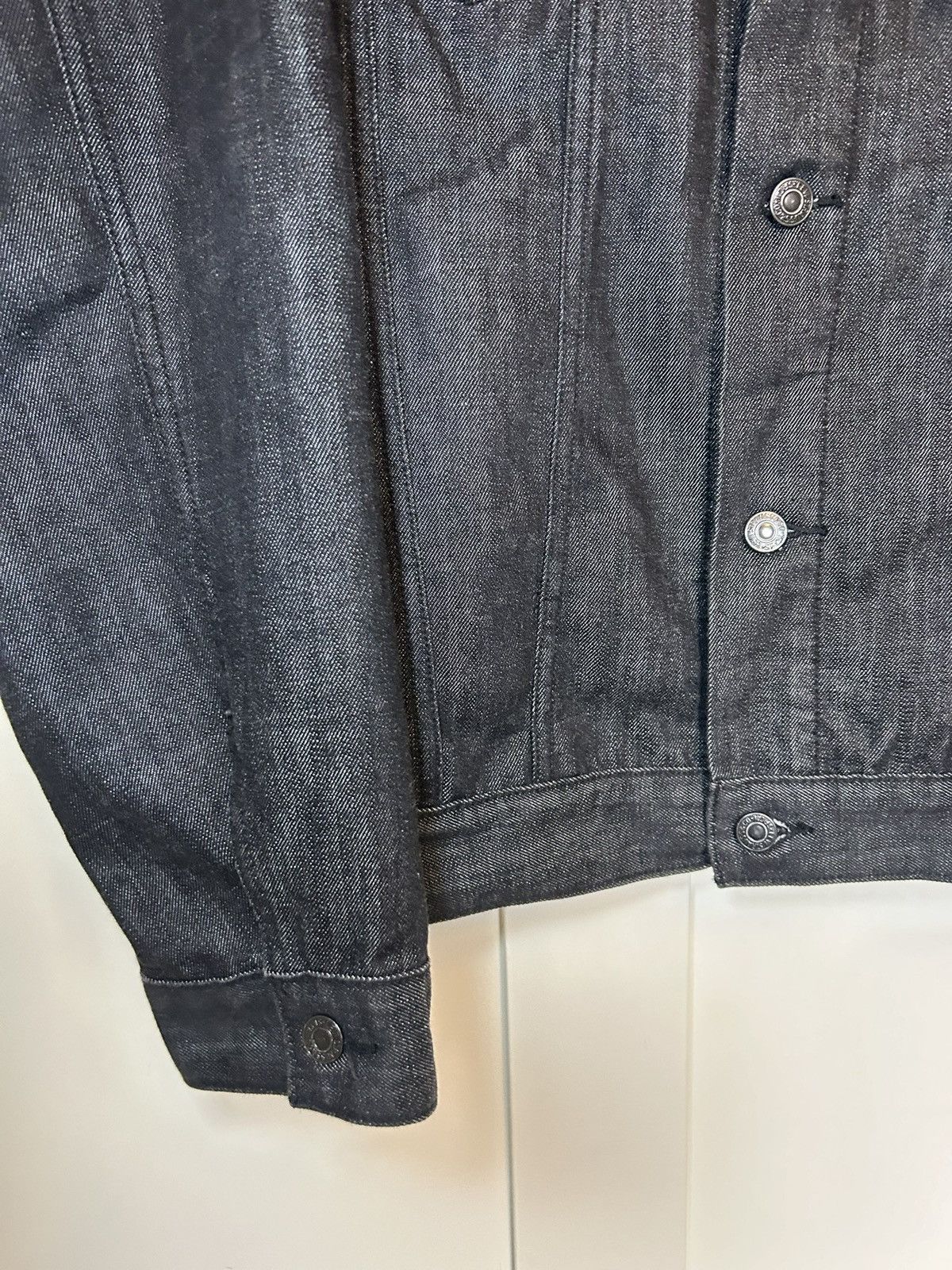 Levi's Vintage Levis dark grey / black denim jacket Size US XXL / EU 58 / 5 - 7 Thumbnail