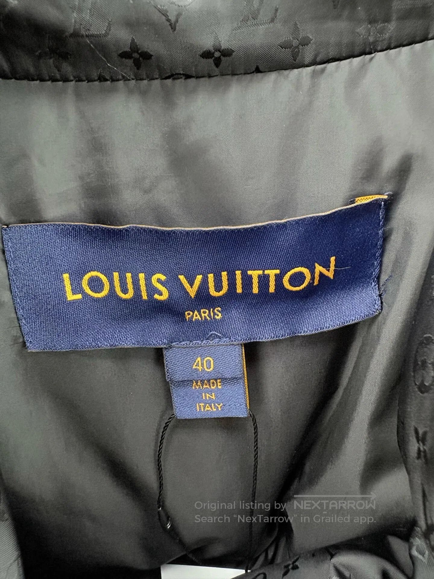 Louis Vuitton Louis Vuitton Monogram Full Logo Down Jacket. Size S / US 4 / IT 40 - 4 Thumbnail