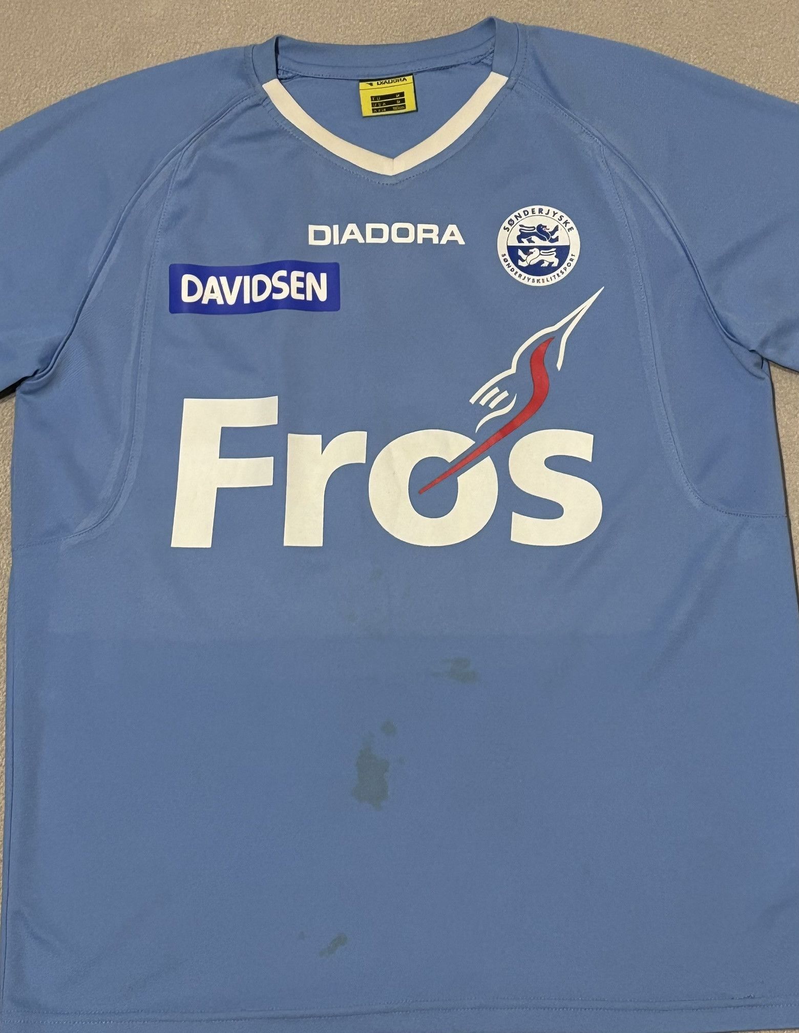 Diadora SonderjyskE 2013/2014 Christensen #7 Diadora Player Issue Size US M / EU 48-50 / 2 - 6 Thumbnail