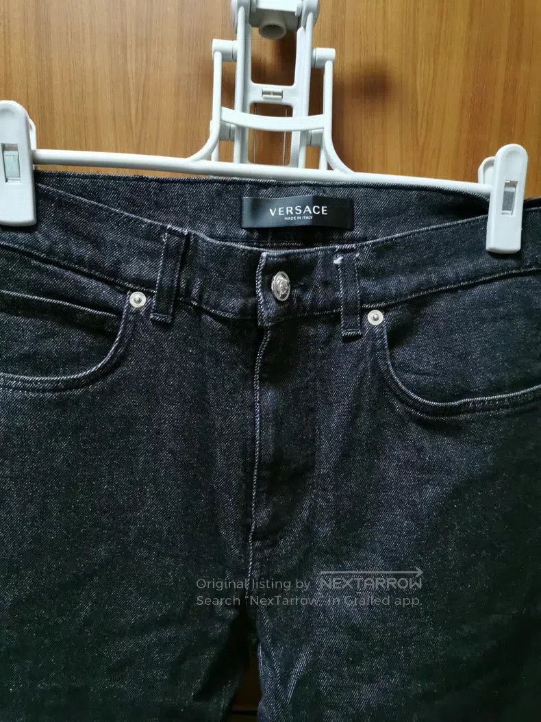 Versace Versace Black jeans Size US 33 - 2 Thumbnail