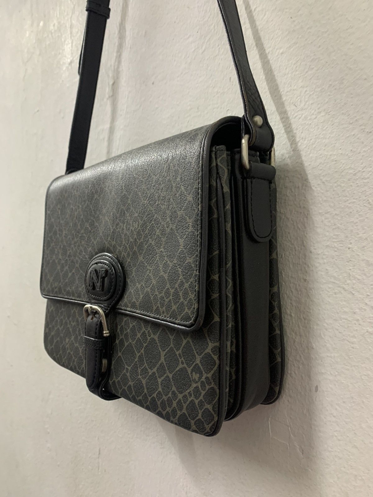 Nina Ricci × Vintage Nina Ricci Giraffe Monogram Shoulder Bag Size ONE SIZE - 3 Thumbnail