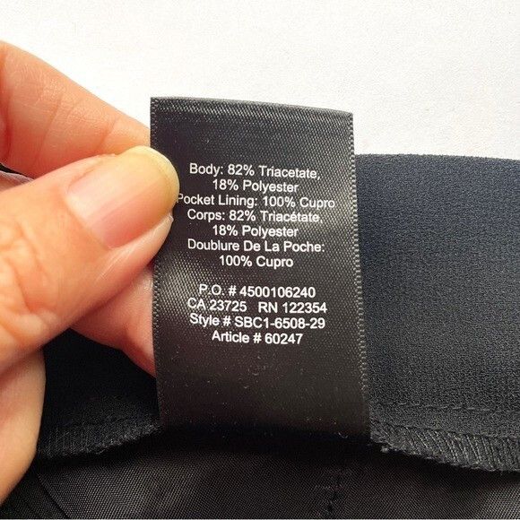 Aritzia Aritzia Babaton Black New Cohen Cropped Pants - 4 Size 27" / US 4 / IT 40 - 7 Thumbnail