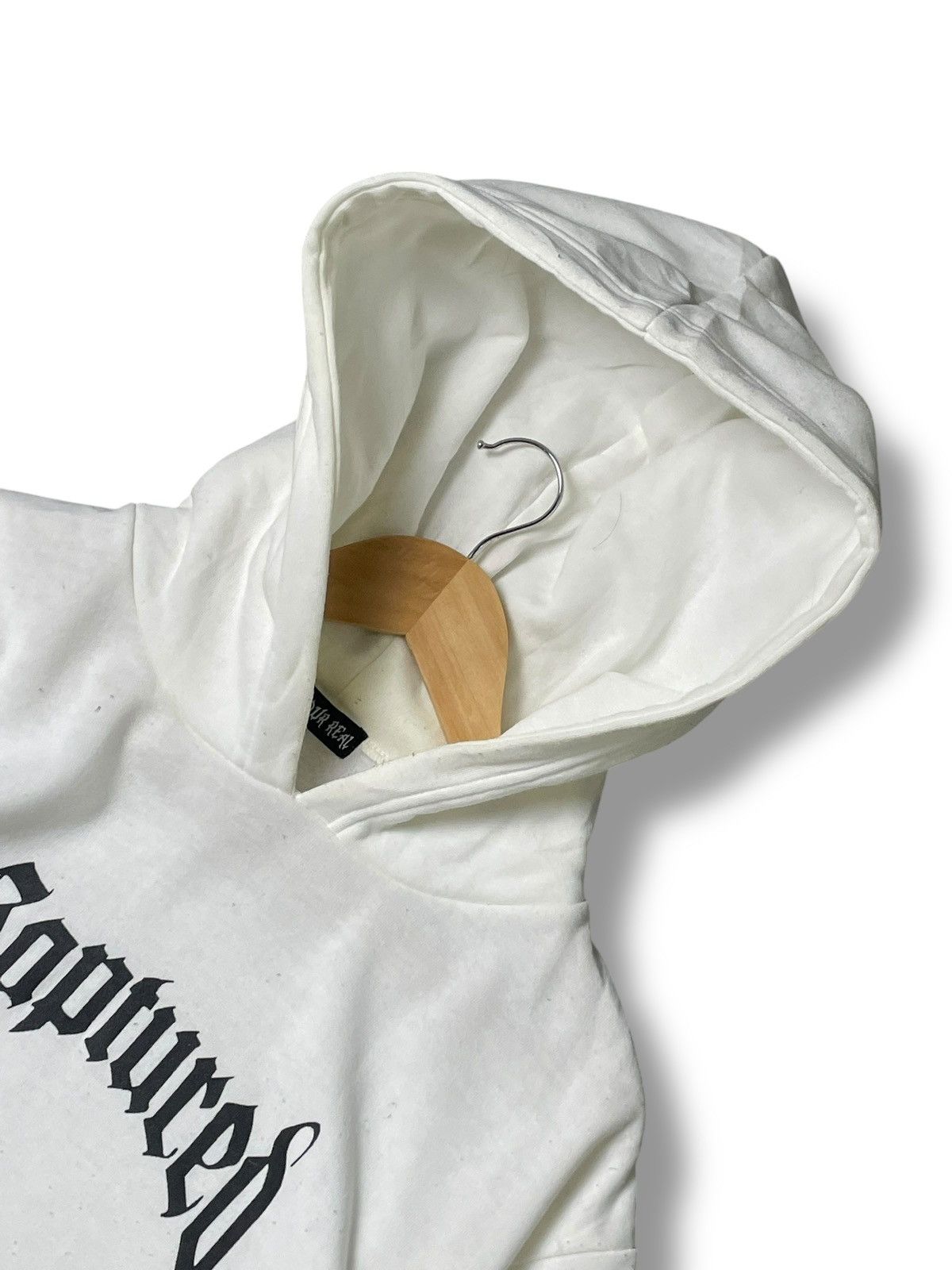 Japanese Brand Rad Four Real Brand Raptured Spellout Hoodies (62) Size US M / EU 48-50 / 2 - 5 Thumbnail