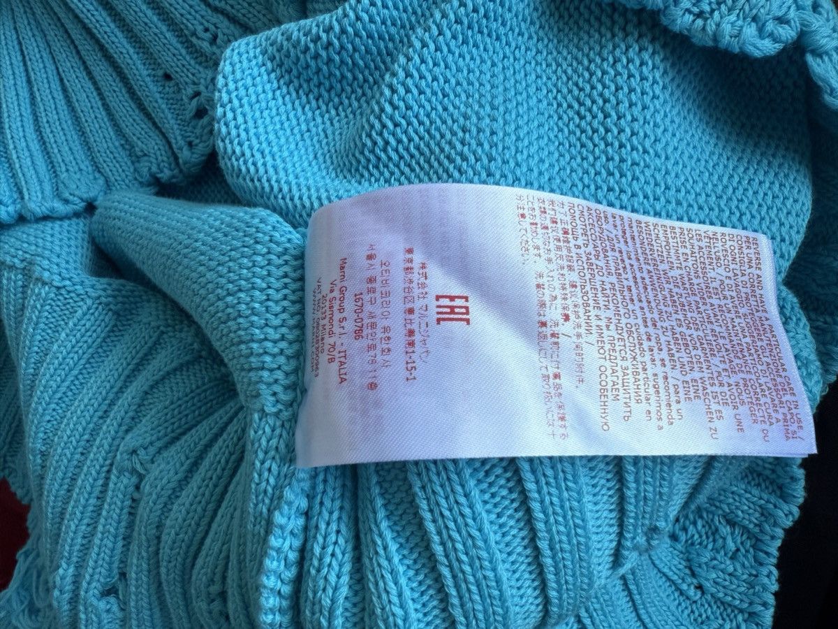 Marni Marni destroyed cropped cotton knit sweater Size US M / EU 48-50 / 2 - 8 Thumbnail