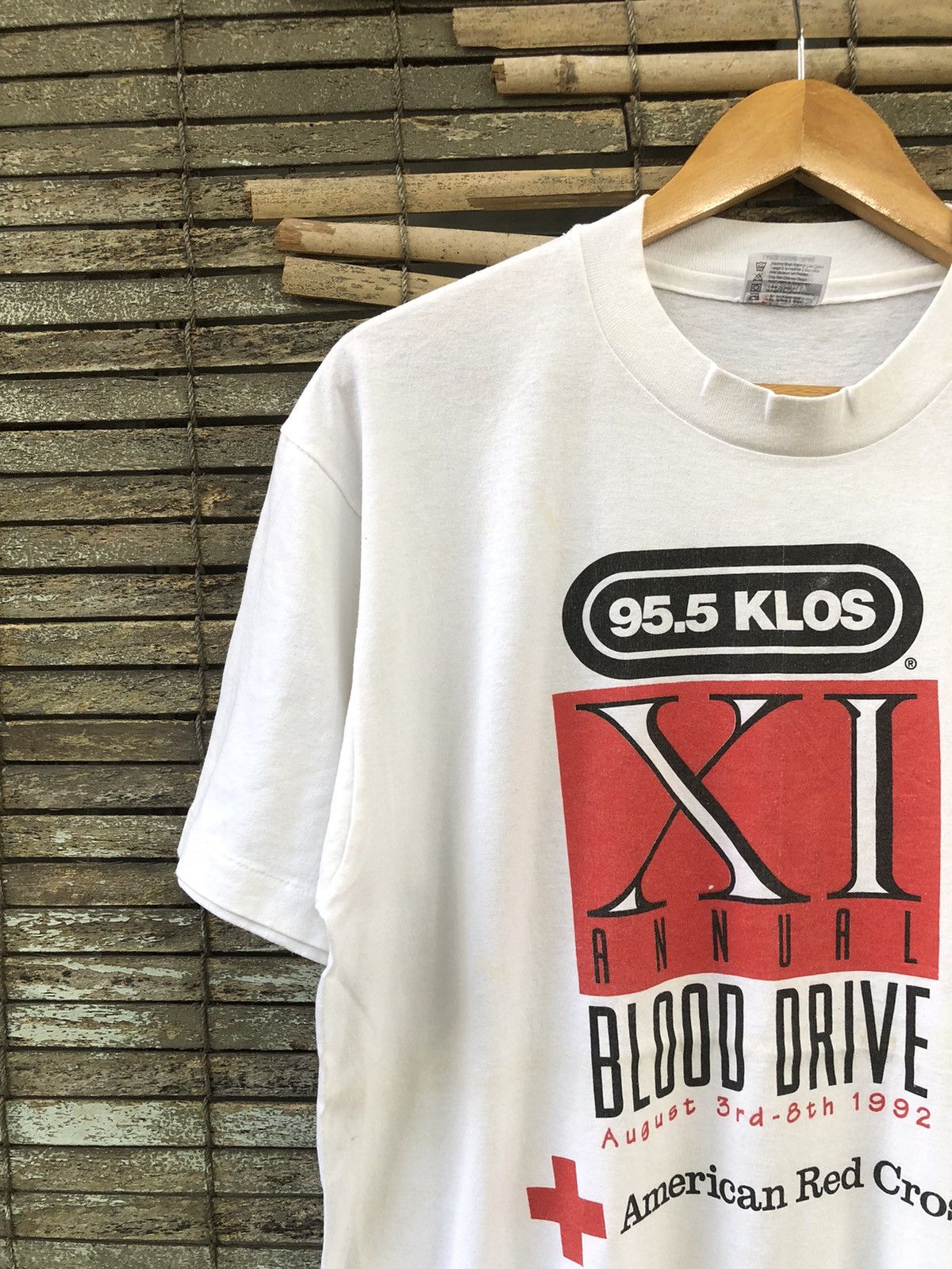 Vintage Vintage 90s Annual Blood Drive American Red Cross Tee Size US L / EU 52-54 / 3 - 3 Thumbnail