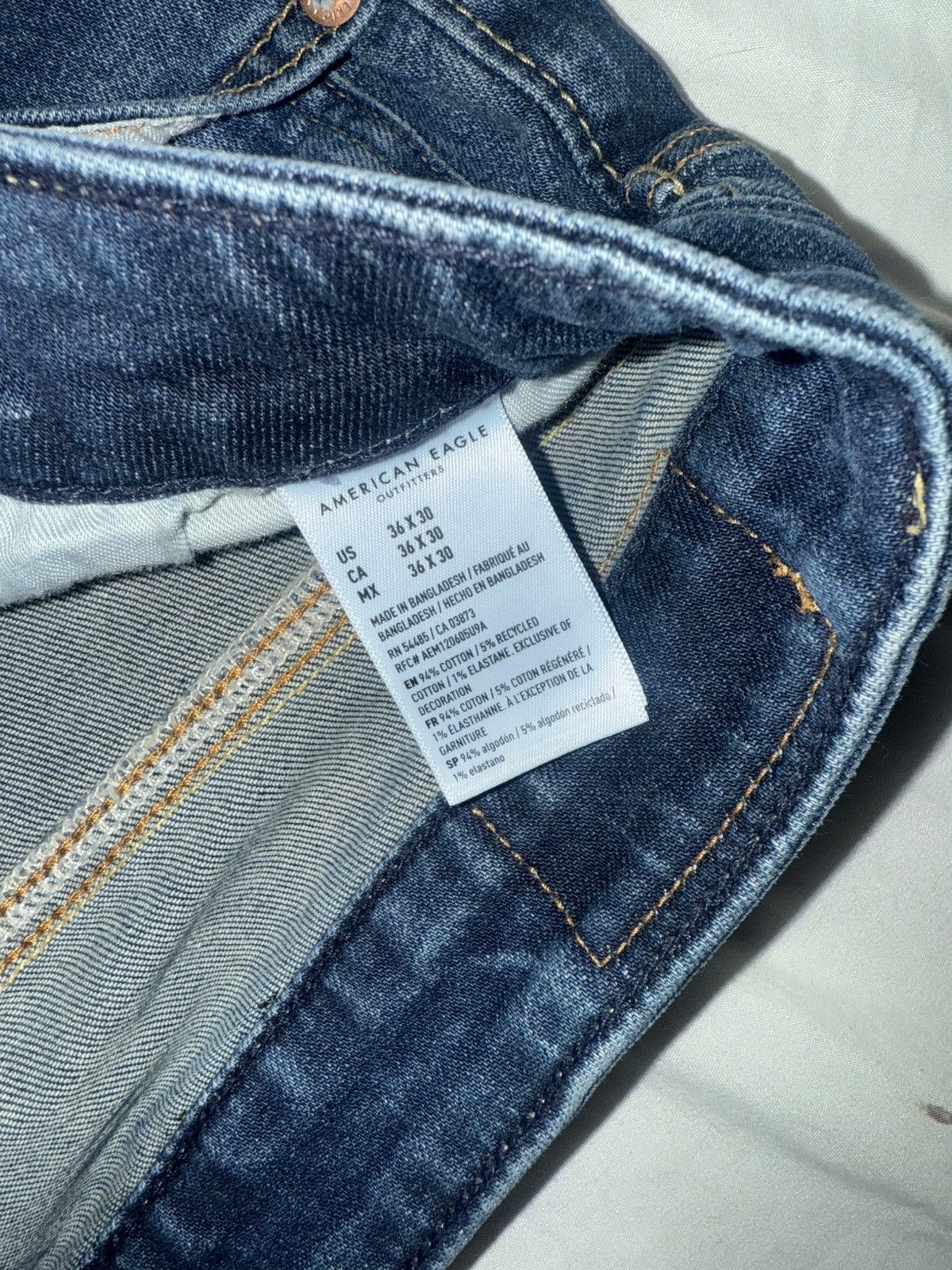 American Eagle Outfitters American eagle jeans athletic fit size 36x30 Size US 36 / EU 52 - 4 Thumbnail