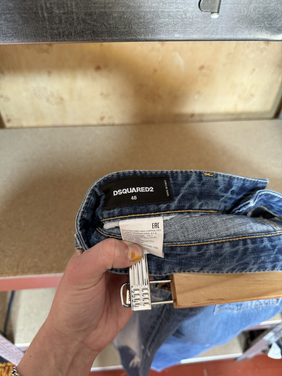 Dsquared2 Rare Luxury Dsquared2 Thrashed Jeans Y2K Hype Size 48 Size US 32 / EU 48 - 13 Thumbnail