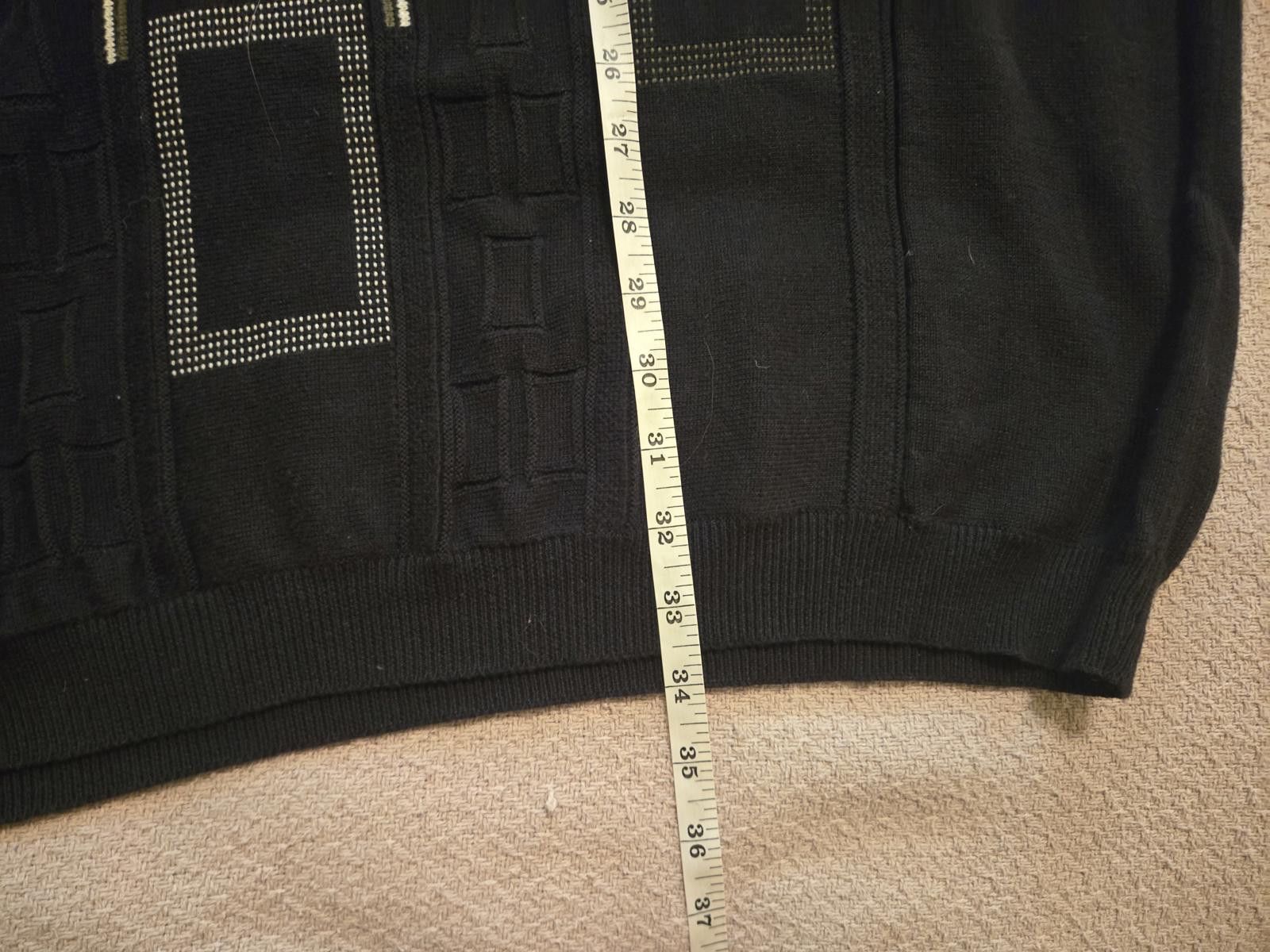 Lavane Lavane New York 2XT Vintage Pattern Knit Sweater Size US XXL / EU 58 / 5 - 5 Thumbnail