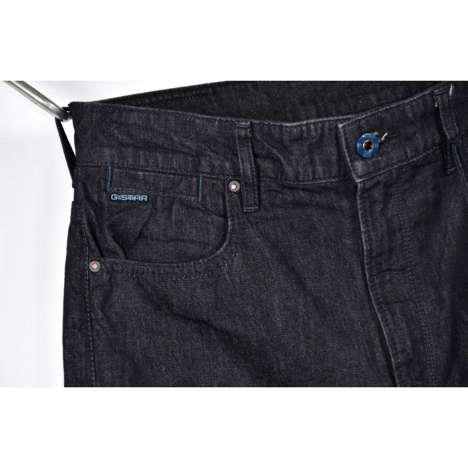 G-Star G-Star Raw Deck Ultra Wide Leg Jeans Black Womens Size 28/30 Denim Kara Size 28" / US 6 / IT 42 - 4 Thumbnail