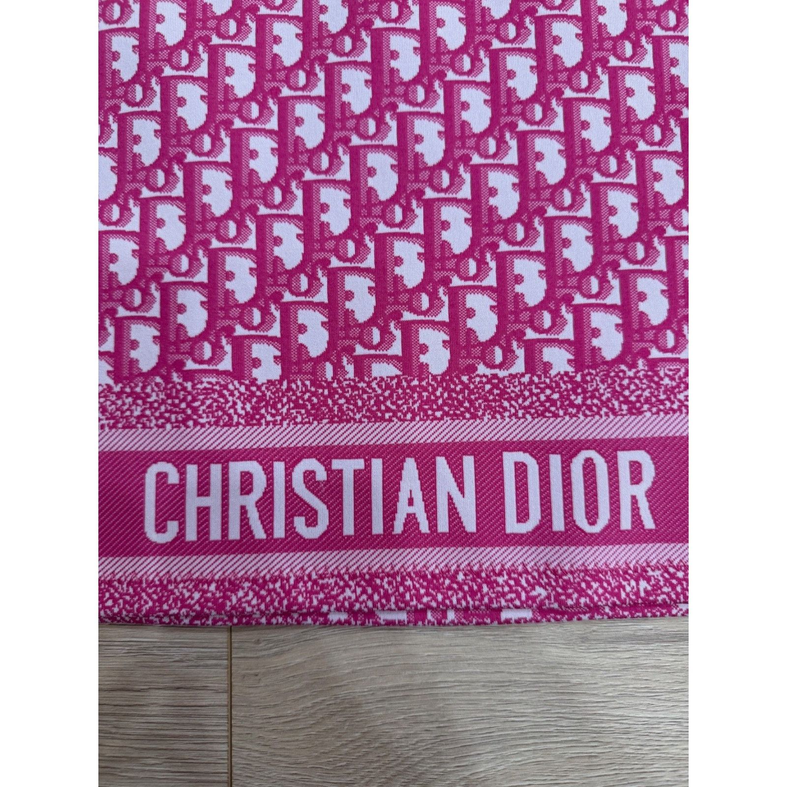 Dior Dior Jacquard Oblique Logo Pink White Short Sleeve Shirt 34 Size XS / US 0-2 / IT 36-38 - 19 Thumbnail