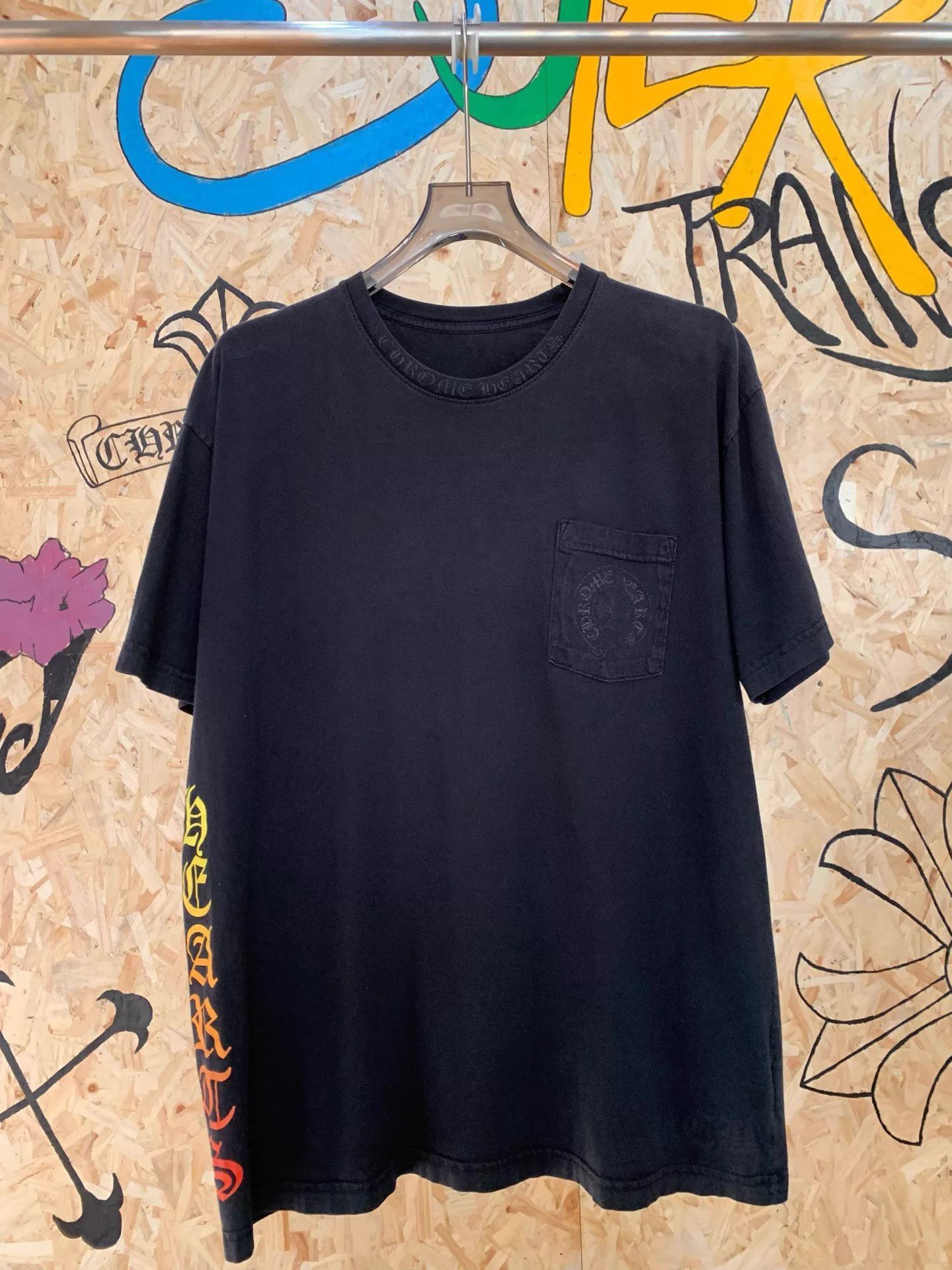 Chrome Hearts Black Short Sleeve Graphic T-Shirt Size US XXL / EU 58 / 5 - 1 Thumbnail
