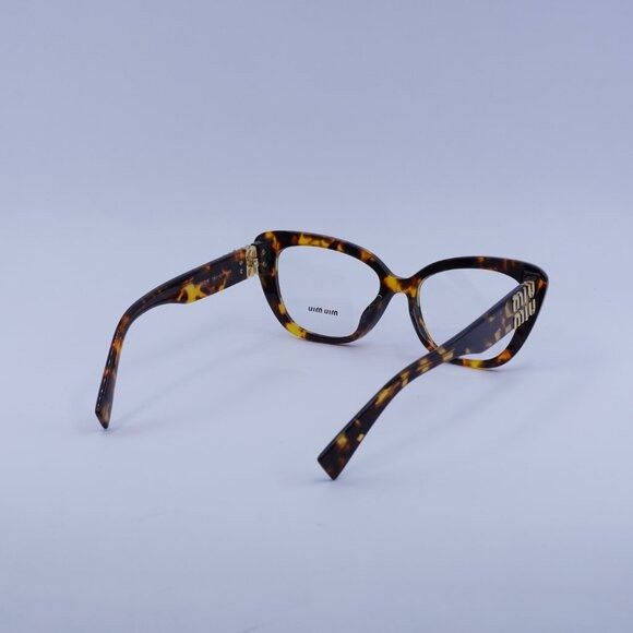 Miu Miu Miu Miu MU05VV VAU1O1 Eyeglasses Honey Havana 53mm Cat Eye Size ONE SIZE - 11 Thumbnail