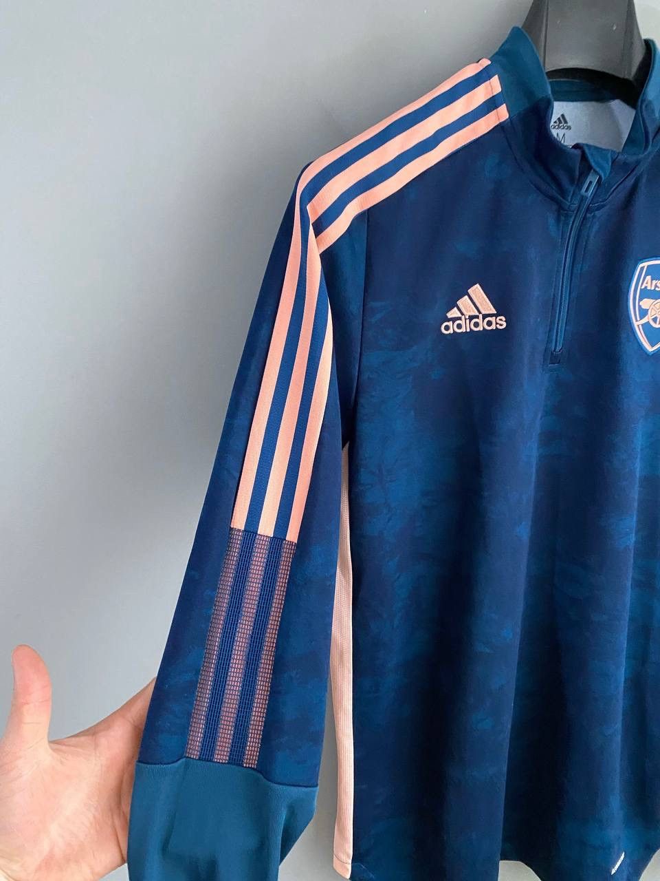 Adidas Arsenal London Soccer Training Top Long Sleeve Size M GK9406 Size US M / EU 48-50 / 2 - 7 Thumbnail