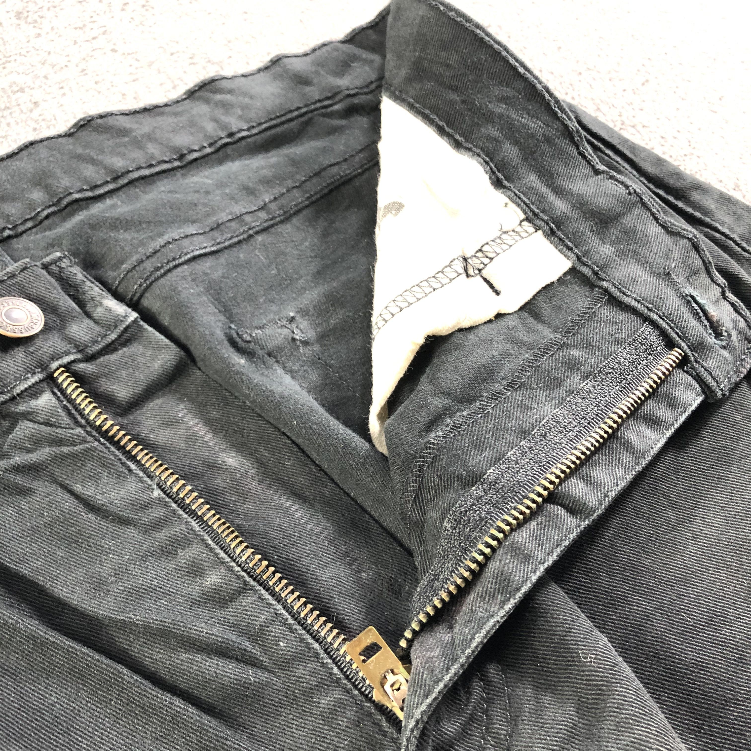 Levi's Vintage Faded Black Levis 510 Jeans-J3043 Size US 35 - 7 Thumbnail