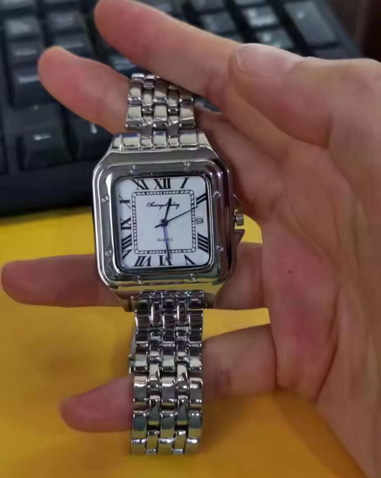 Other Vintage 90s vintage retro luxury style quartz silver watch Size ONE SIZE - 3 Thumbnail