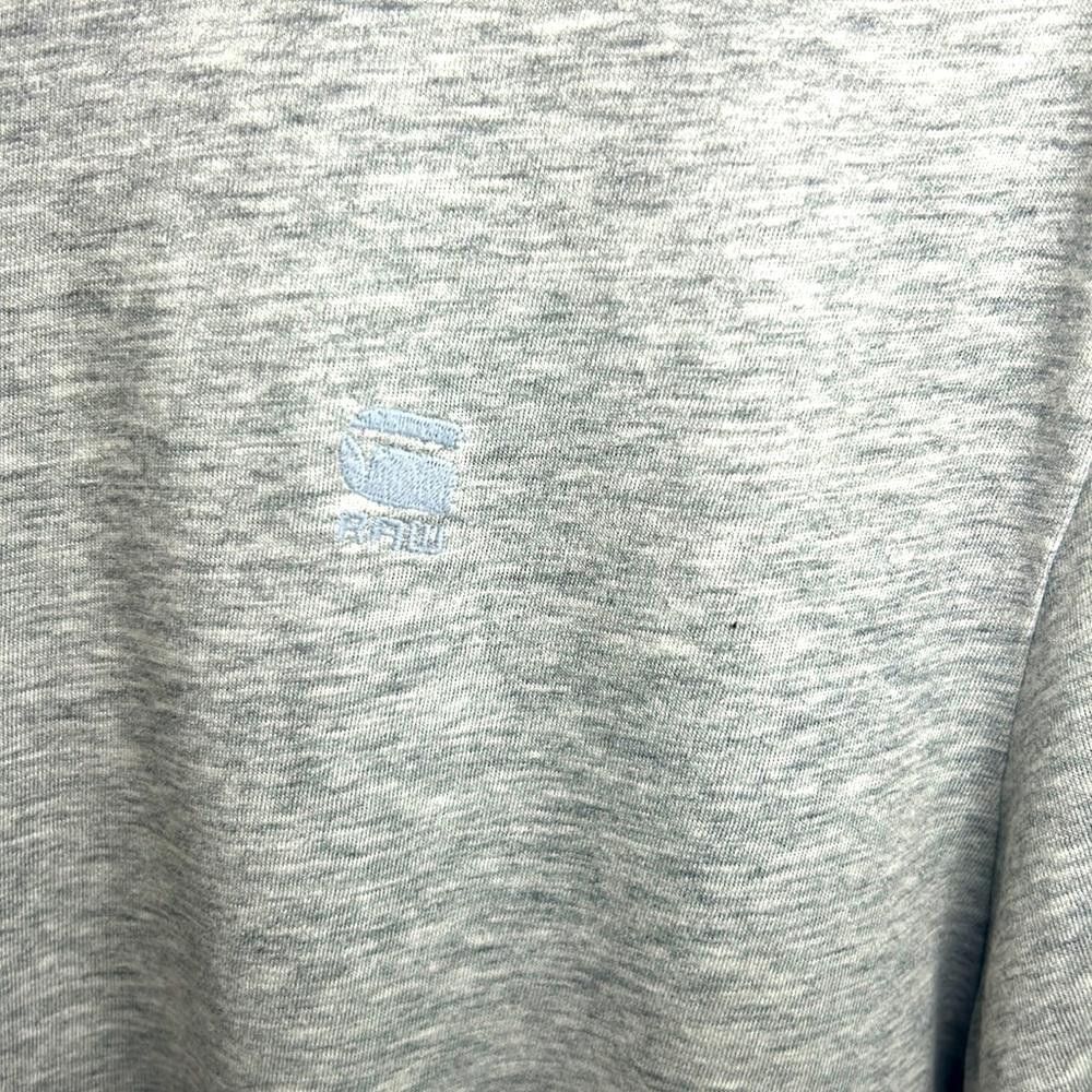 Designer G-Star - SS RN tee - Medium - Light Grey Melange - 100% Ctn Size US M / EU 48-50 / 2 - 2 Thumbnail