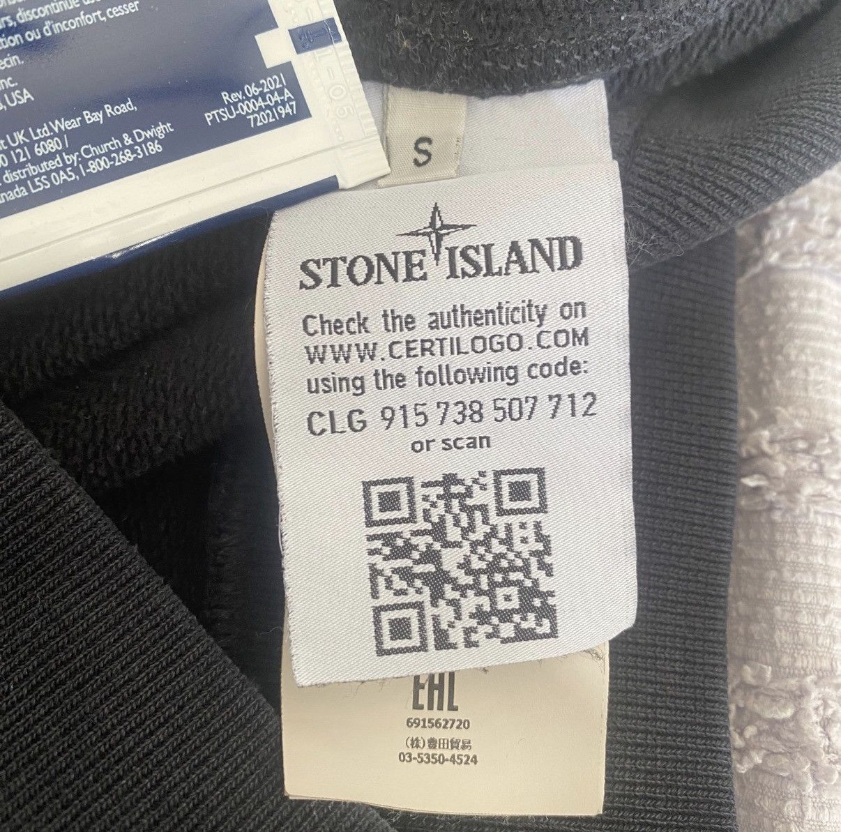 Stone Island Stone Island Compass-badge Sweatshirt Grey Size US S / EU 44-46 / 1 - 6 Thumbnail