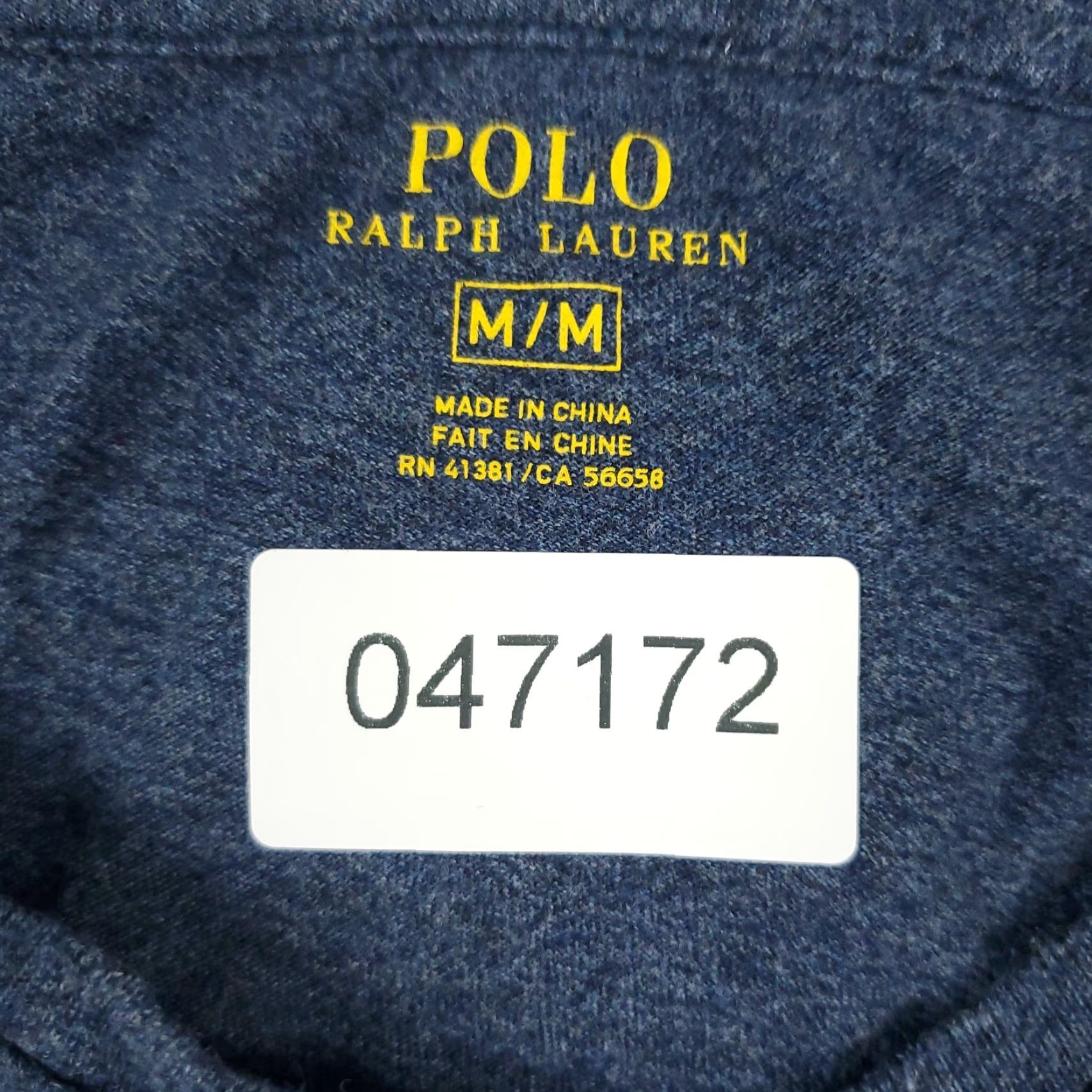 Ralph Lauren Polo Ralph Lauren T Shirt Mens Medium Blue Pony Logo Short Sleeve Crew Neck Cotton Vintage No Size US M / EU 48-50 / 2 - 7 Thumbnail