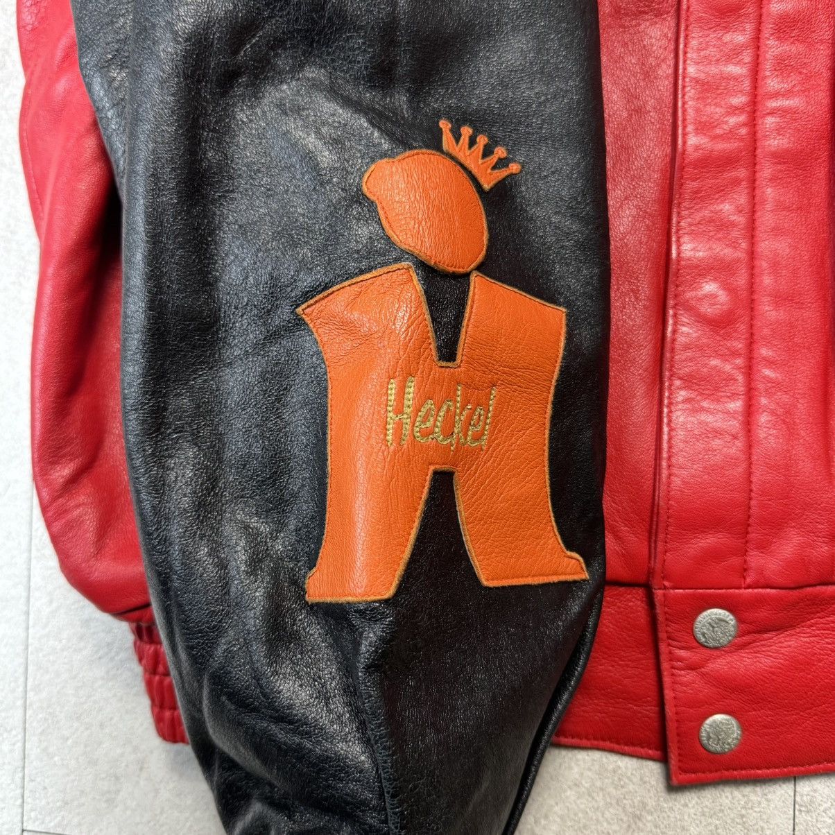 Jeff Hamilton Jeff Hamilton Los Angeles Virsity Leather Jacket Size US M / EU 48-50 / 2 - 6 Thumbnail