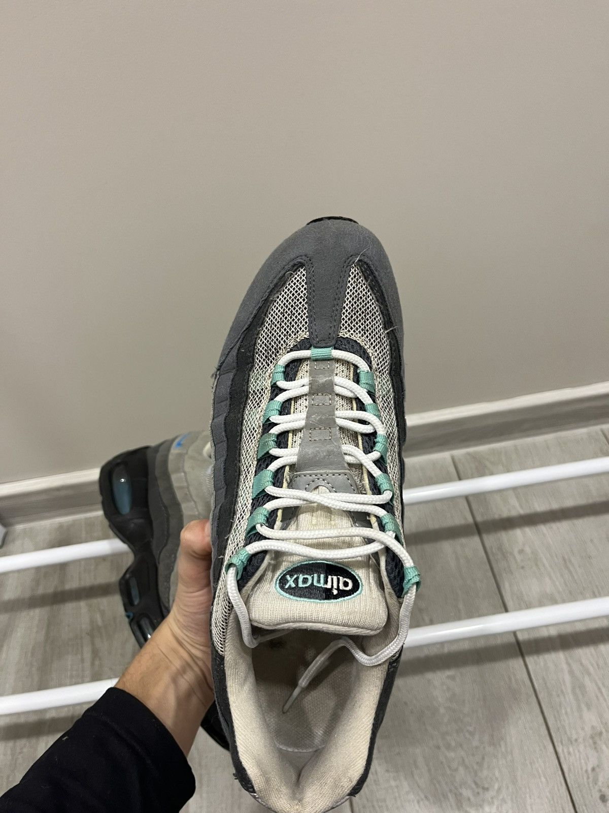 Nike Nike Air Max 95 2019 Fresh Mint Size 9.5 Size US 9.5 / EU 42-43 - 4 Thumbnail