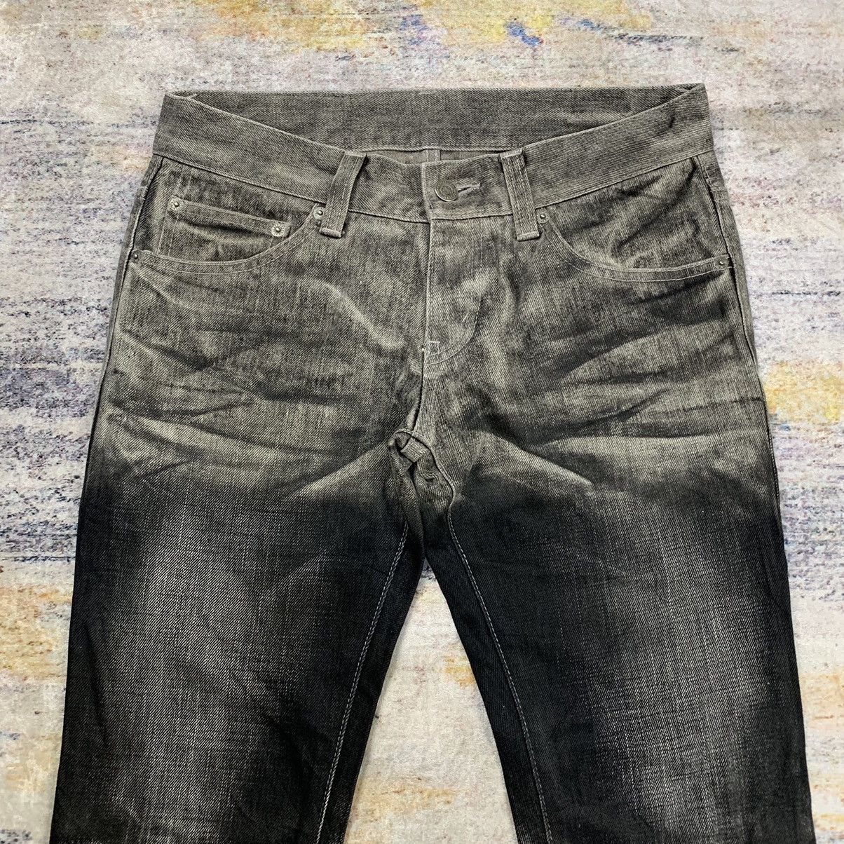 Tornado Mart Tornado mart boot cut low rise clawmark washed denim pants Size US 29 - 3 Thumbnail