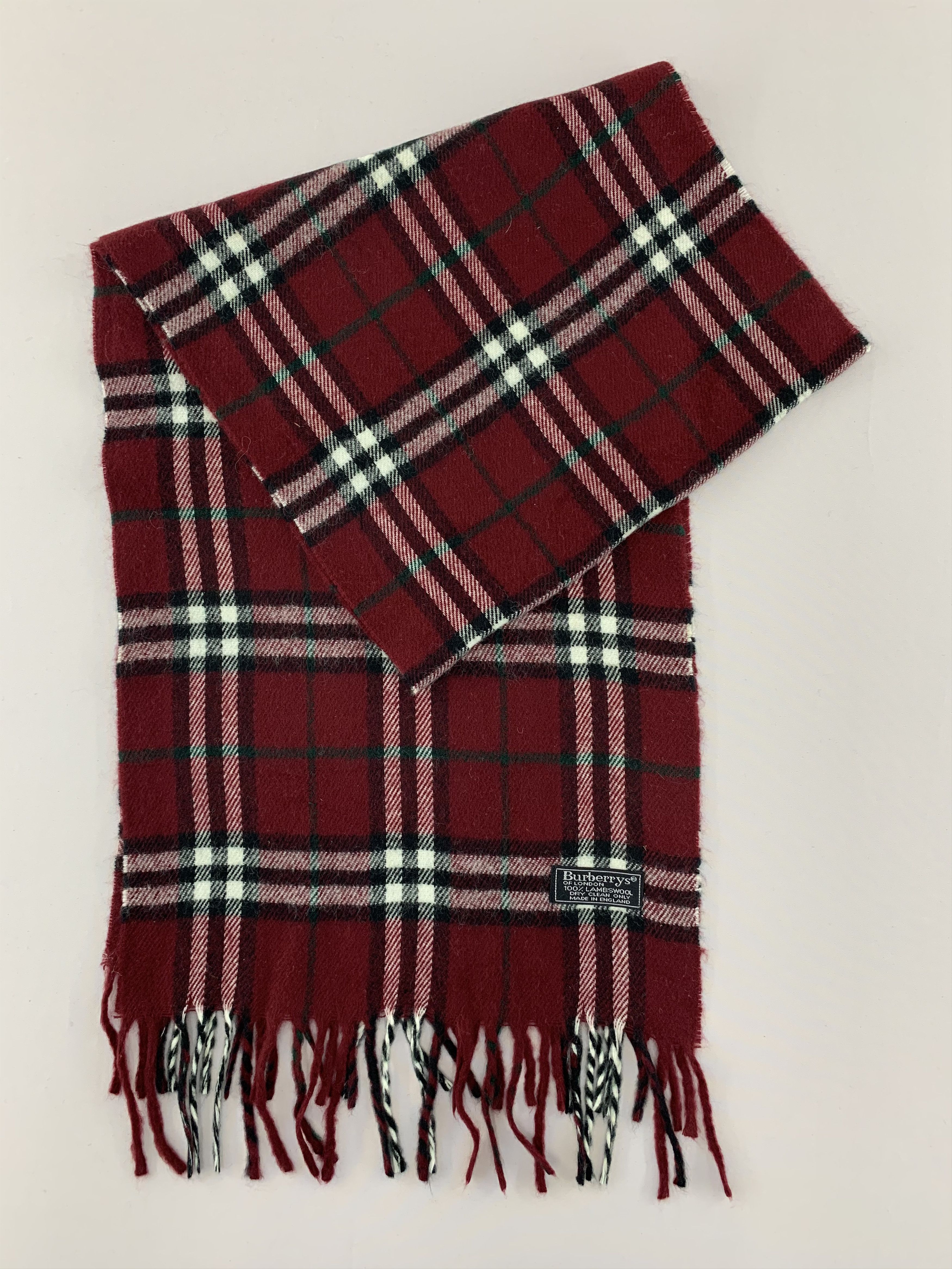Burberry Burberry Scarf Wool Muffler Neck Wrap BL5125 Size ONE SIZE - 2 Thumbnail